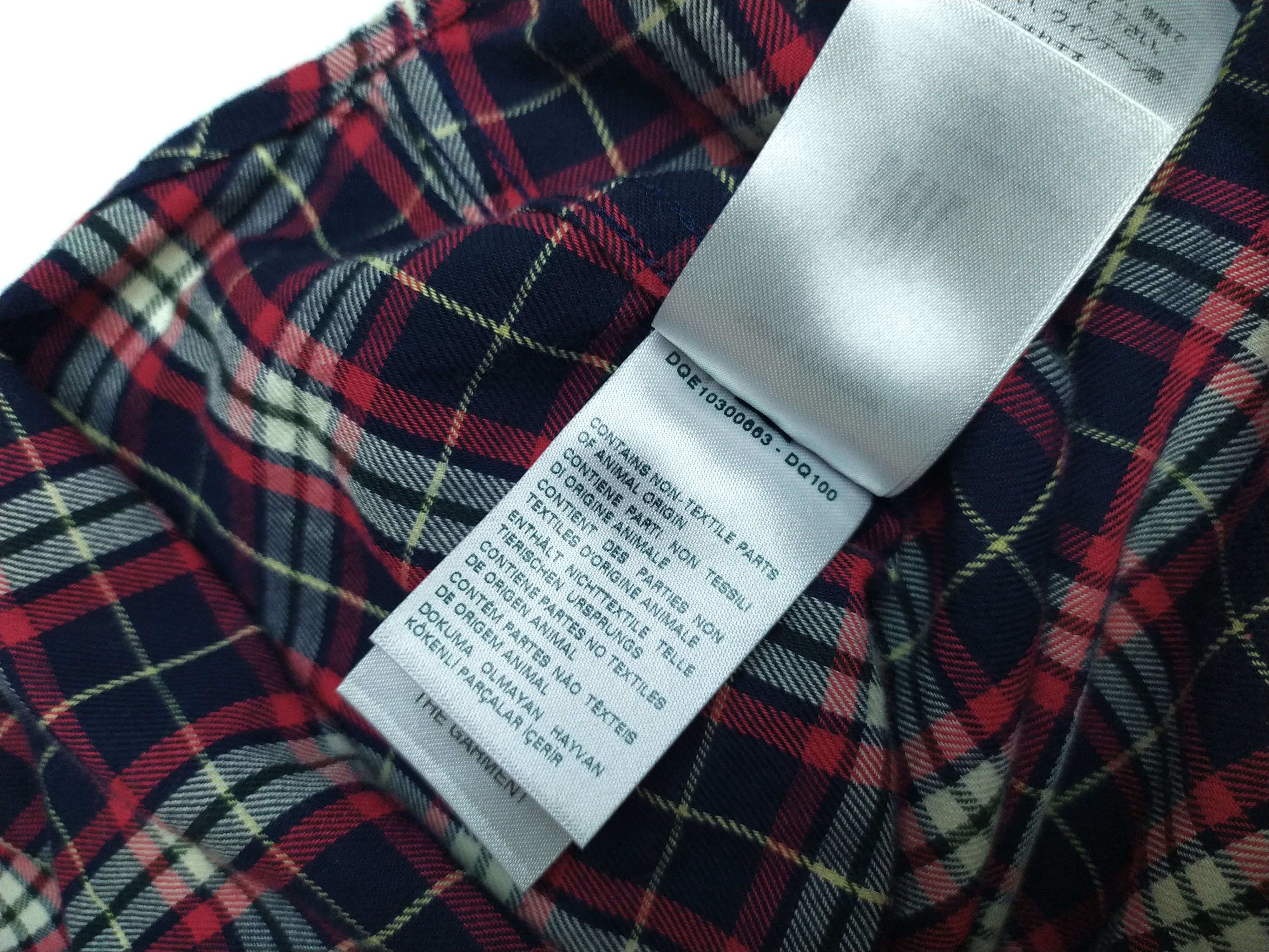 Dsquared2 Dsquared2 Multicolor Tartan Plaid Checked Shirt Size US XS / EU 42 / 0 - 11 Thumbnail