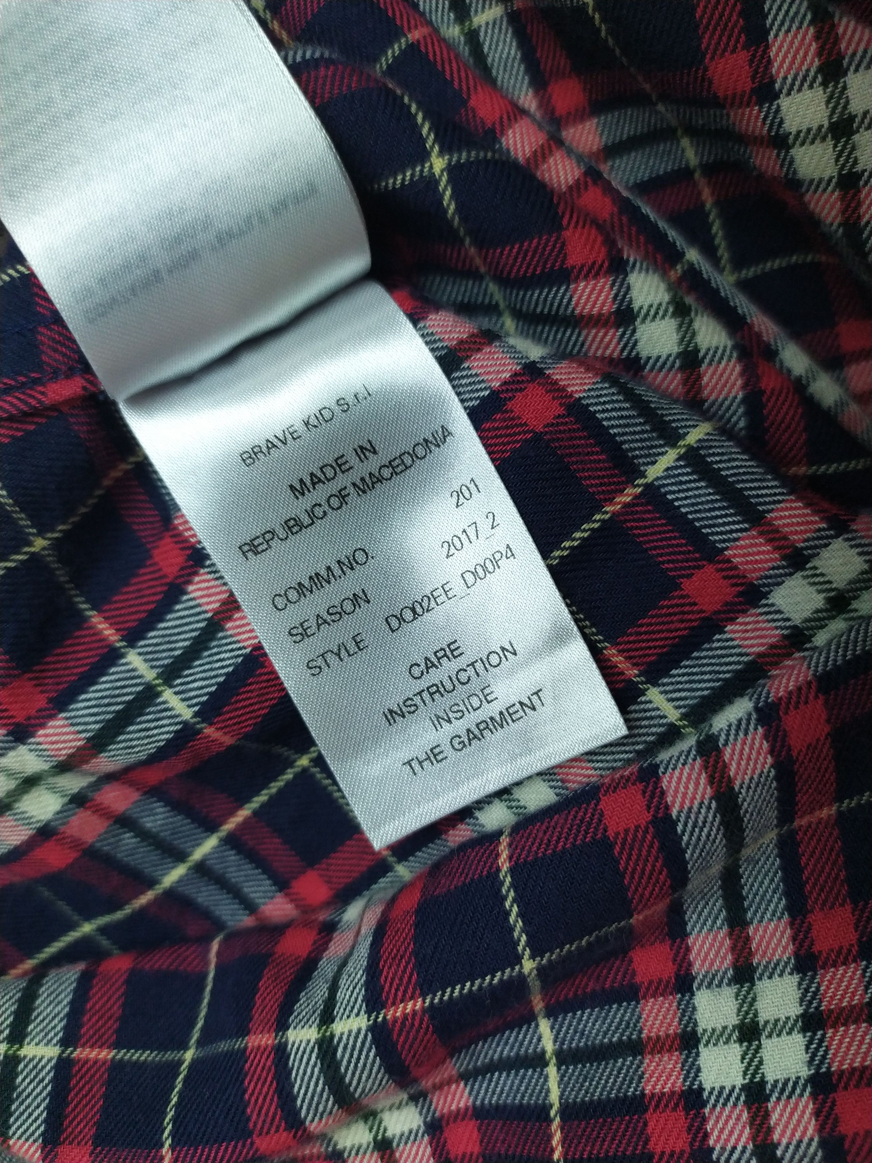 Dsquared2 Dsquared2 Multicolor Tartan Plaid Checked Shirt Size US XS / EU 42 / 0 - 10 Thumbnail