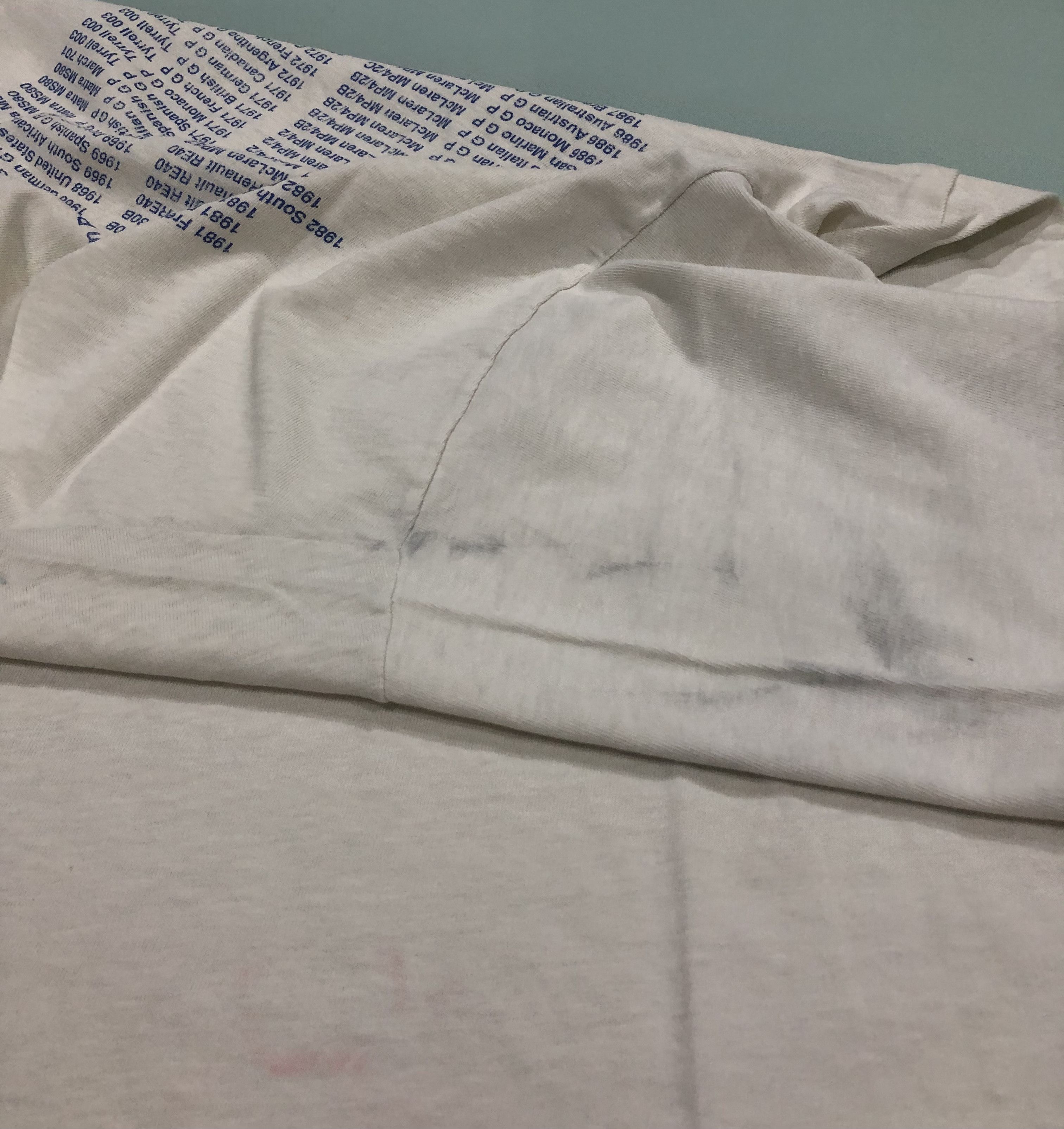 Vintage Vintage Distressed/Very Worn Grand Prix Belgique 1987 Size US L / EU 52-54 / 3 - 9 Thumbnail