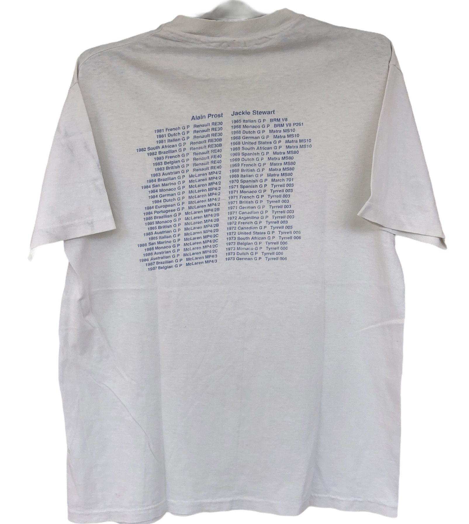 Vintage Vintage Distressed/Very Worn Grand Prix Belgique 1987 Size US L / EU 52-54 / 3 - 2 Thumbnail