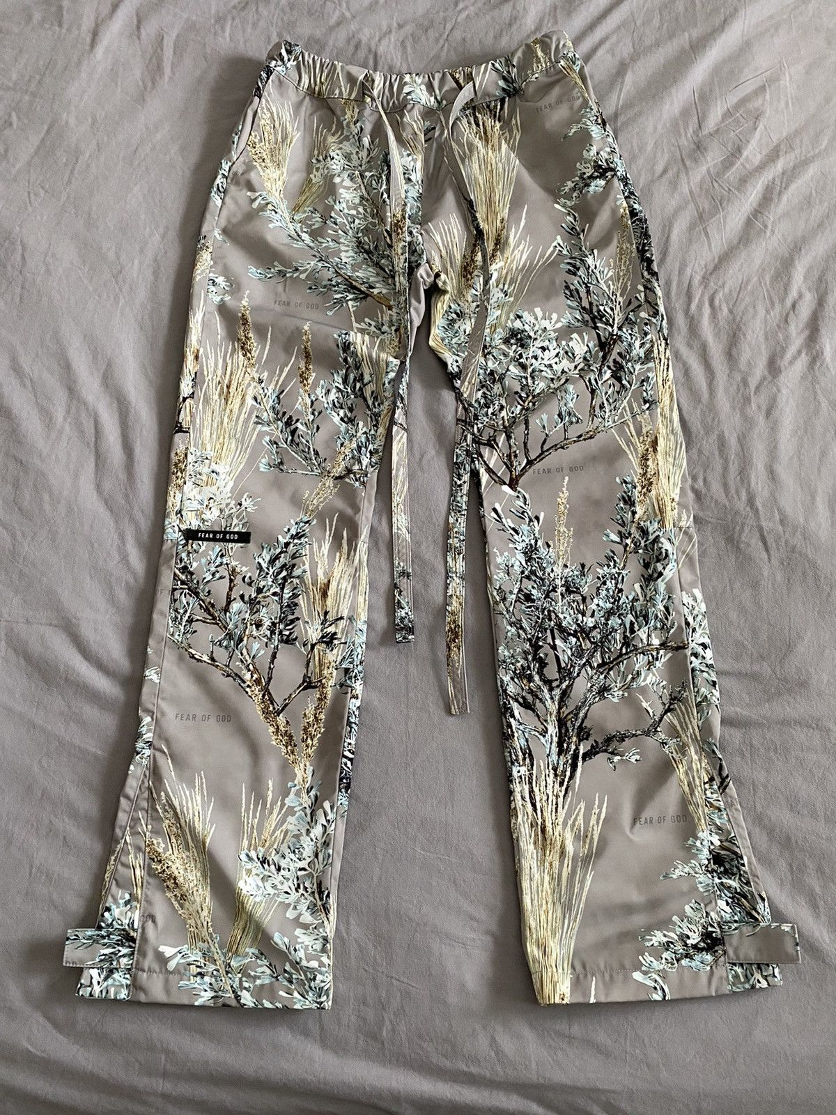 Fear of God Sixth collection Prairie Ghost Camo Baggy Nylon Pants 