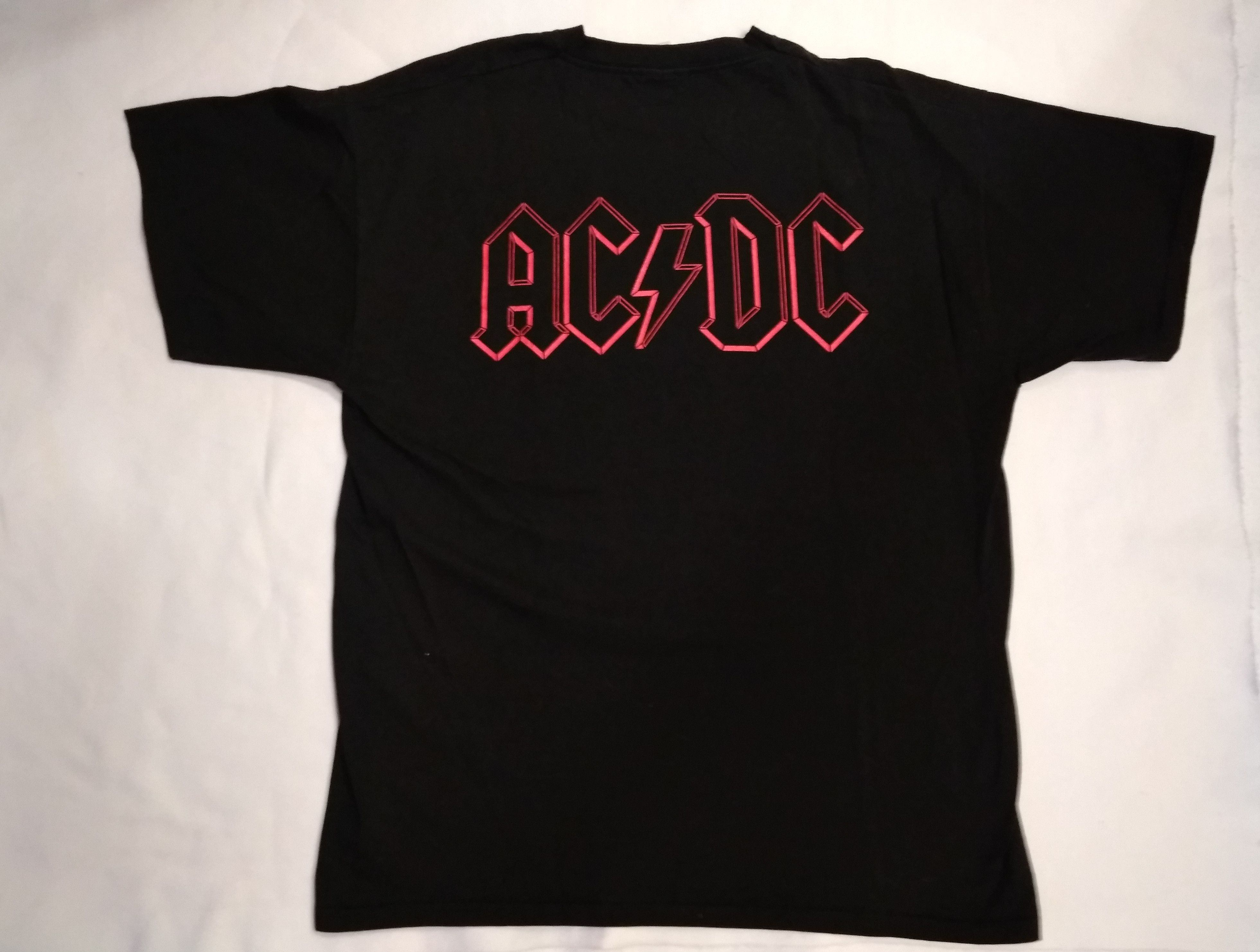 AC/DC × Fruit Of The Loom Vintage Band Tees AC / DC Overprinted Tee Size US L / EU 52-54 / 3 - 4 Thumbnail
