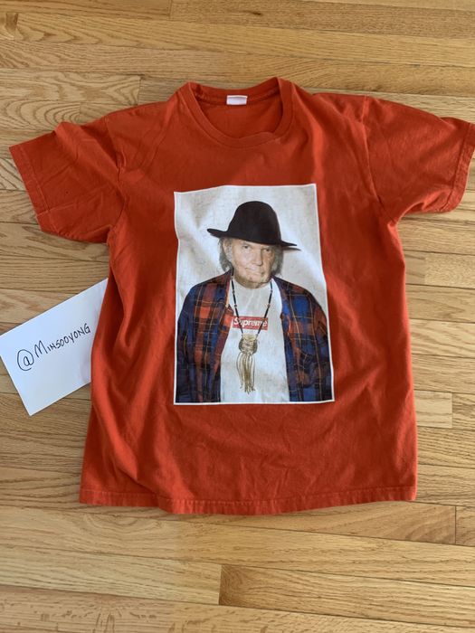 Supreme Supreme Neil Young Tee Shirt (Red) | Grailed