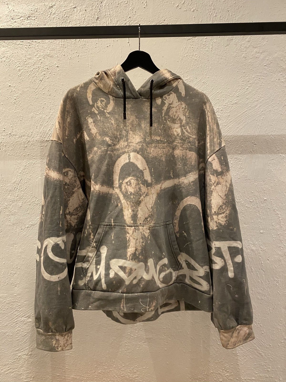 Ev Bravado × Who Decides War WHO DECIDES WAR MRDR BRVDO SAMPLE THROW CRUCIFIX HOODIE Size US M / EU 48-50 / 2 - 1 Thumbnail