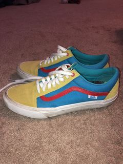 Golf wang vans on sale blue