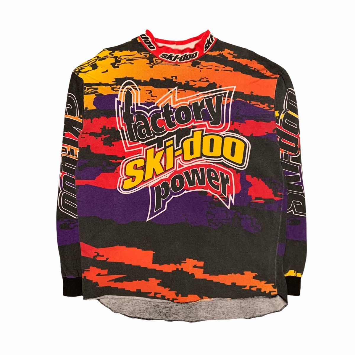 Vintage Ski-Doo Snowmobile Long Sleeve Performance Tee