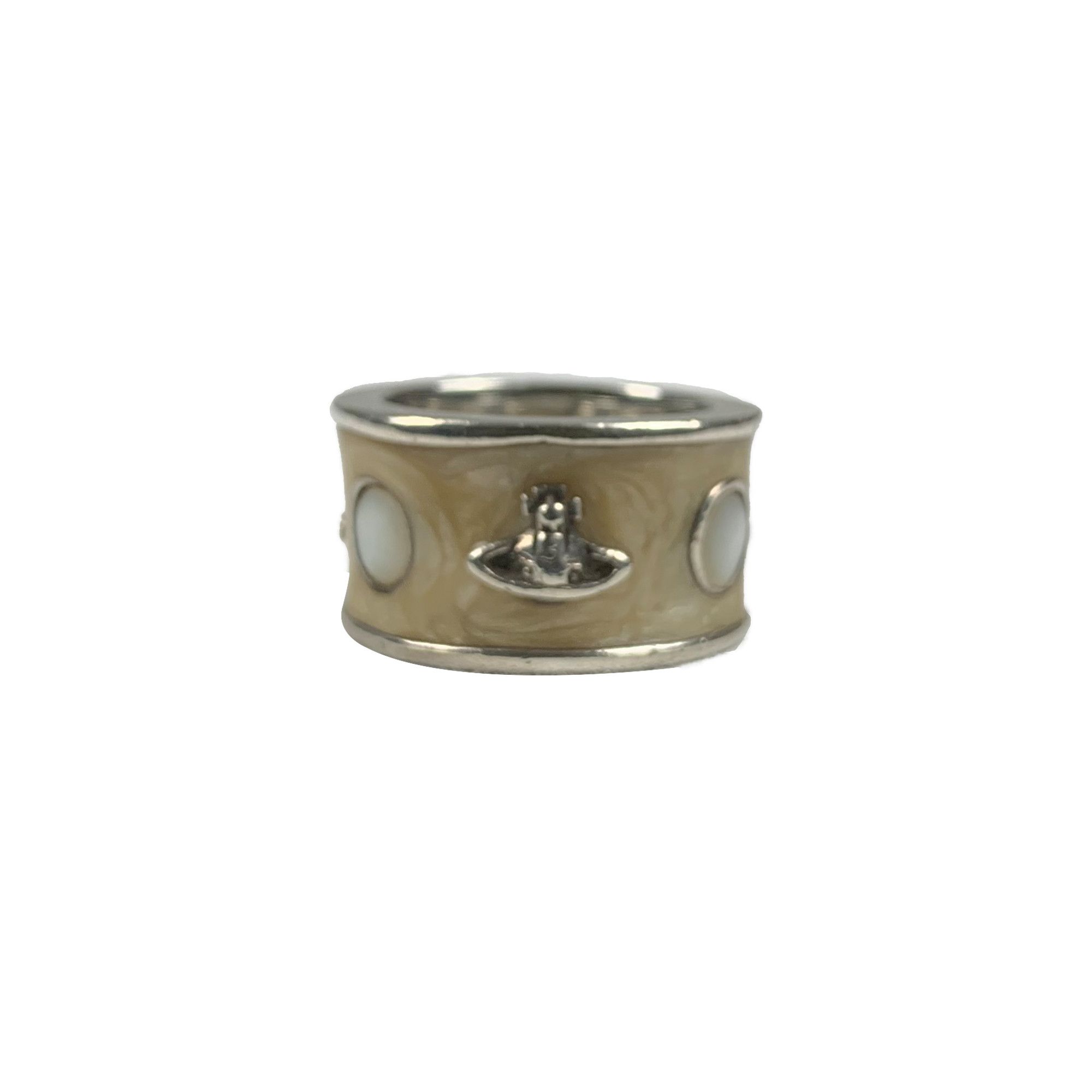 Vivienne Westwood Vivienne westwood silver enamel king ring | Grailed