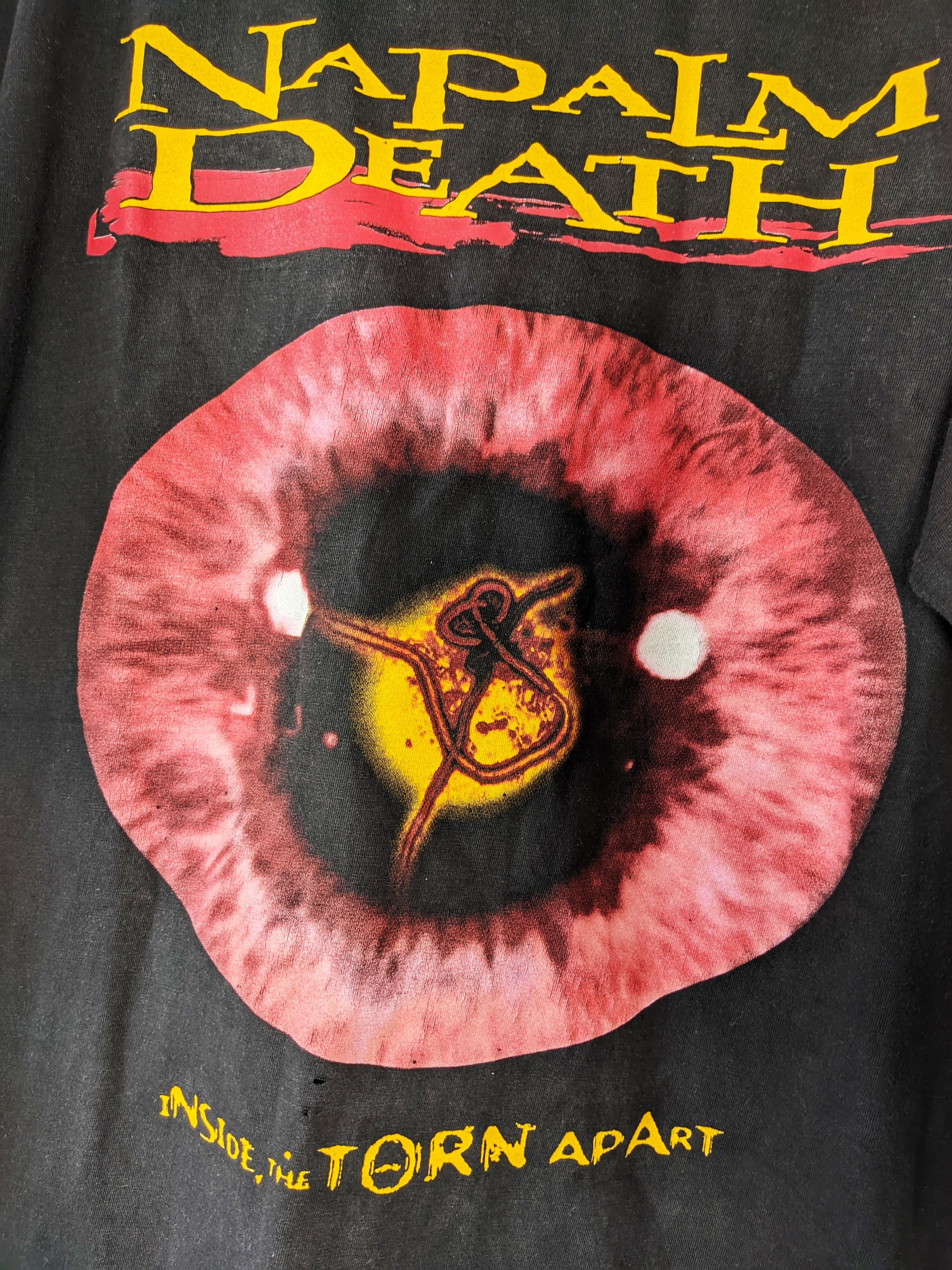 Vintage Napalm death tour 1997