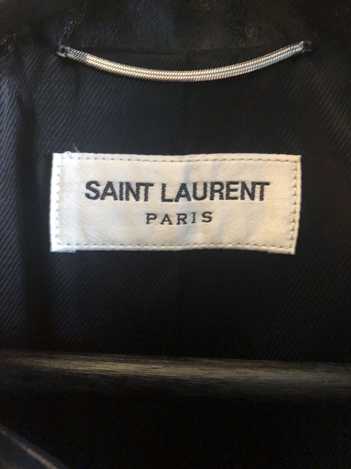 Saint Laurent Paris Saint Laurent leather trucker Size US M / EU 48-50 / 2 - 3 Thumbnail