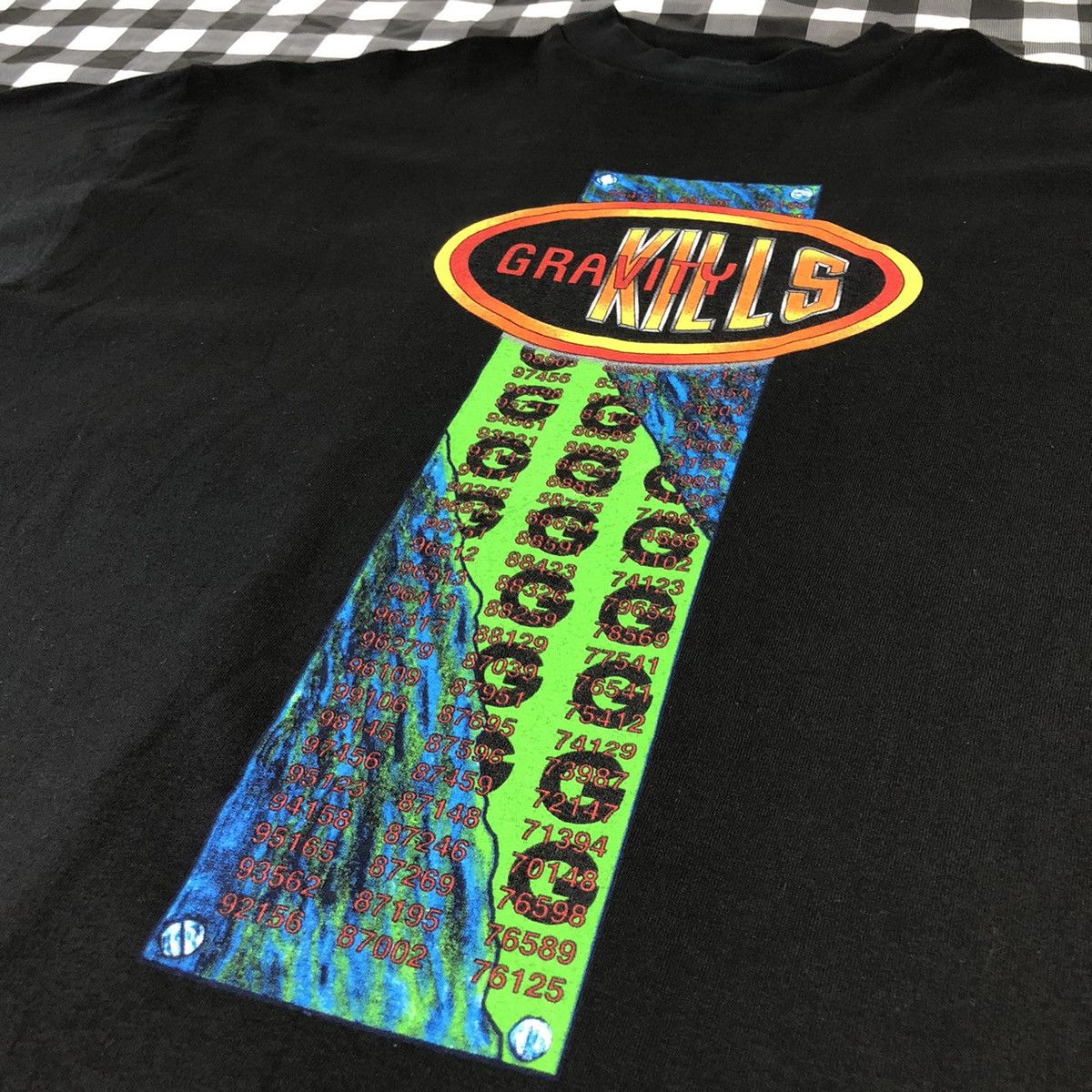 Band Tees × Giant × Vintage Gravity Kills Numbers Rock Band Vintage Tour T shirt Size US XL / EU 56 / 4 - 3 Thumbnail