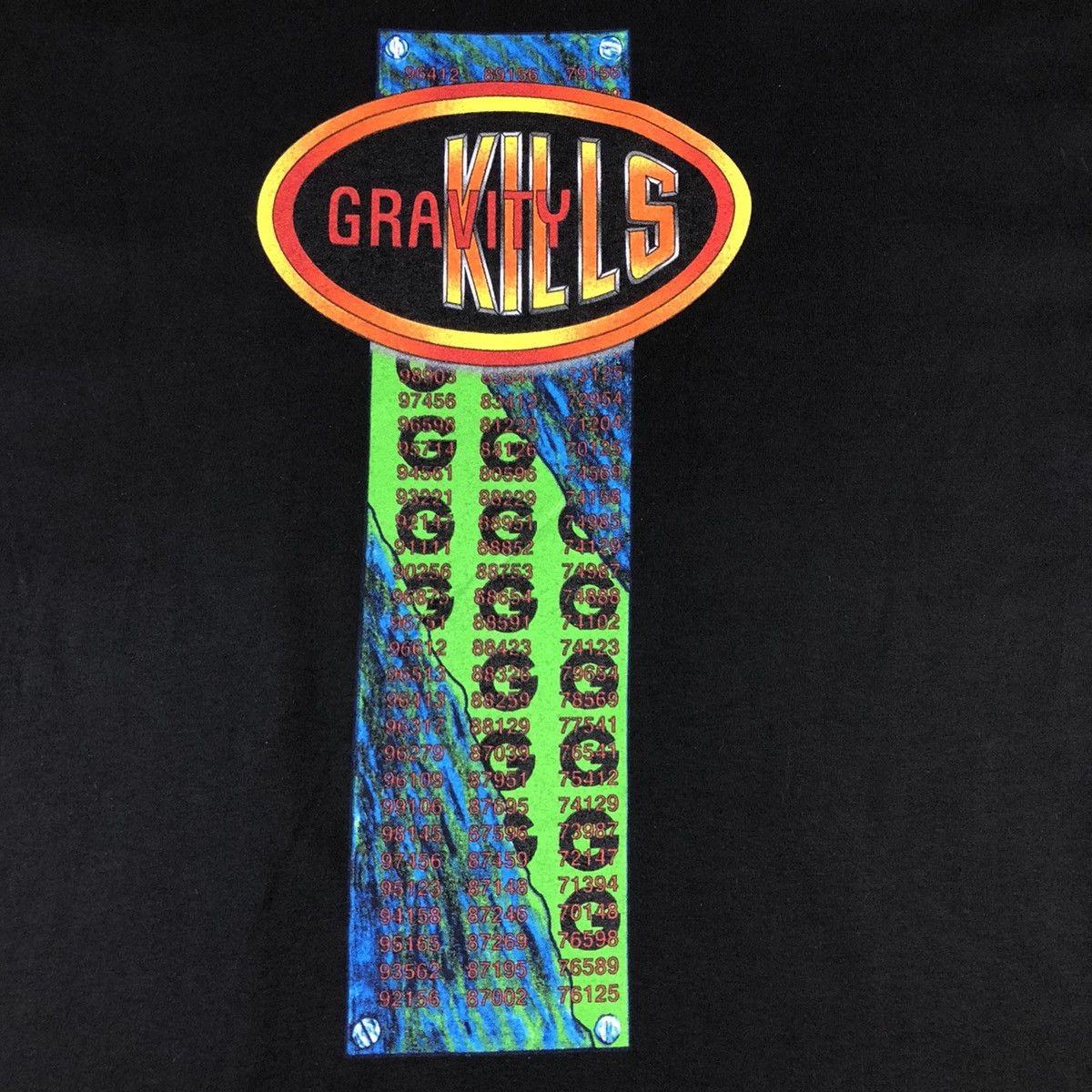 Band Tees × Giant × Vintage Gravity Kills Numbers Rock Band Vintage Tour T shirt Size US XL / EU 56 / 4 - 4 Thumbnail