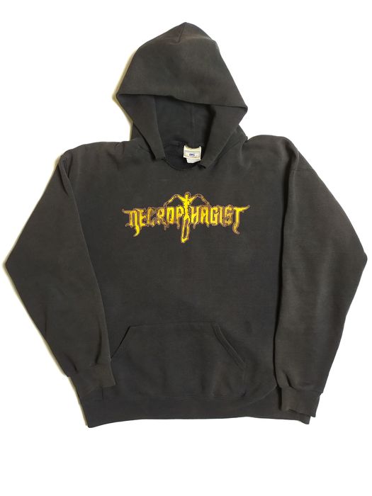 Vintage Vintage Necrophagist Lee Death Metal hoodie Grailed