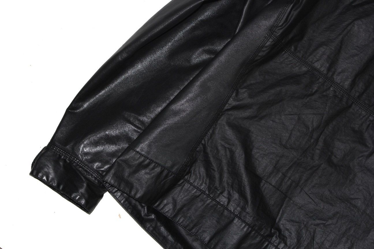 Pal Zileri Pal Zileri LAB black leather & nylon jacket Size US M / EU 48-50 / 2 - 6 Thumbnail