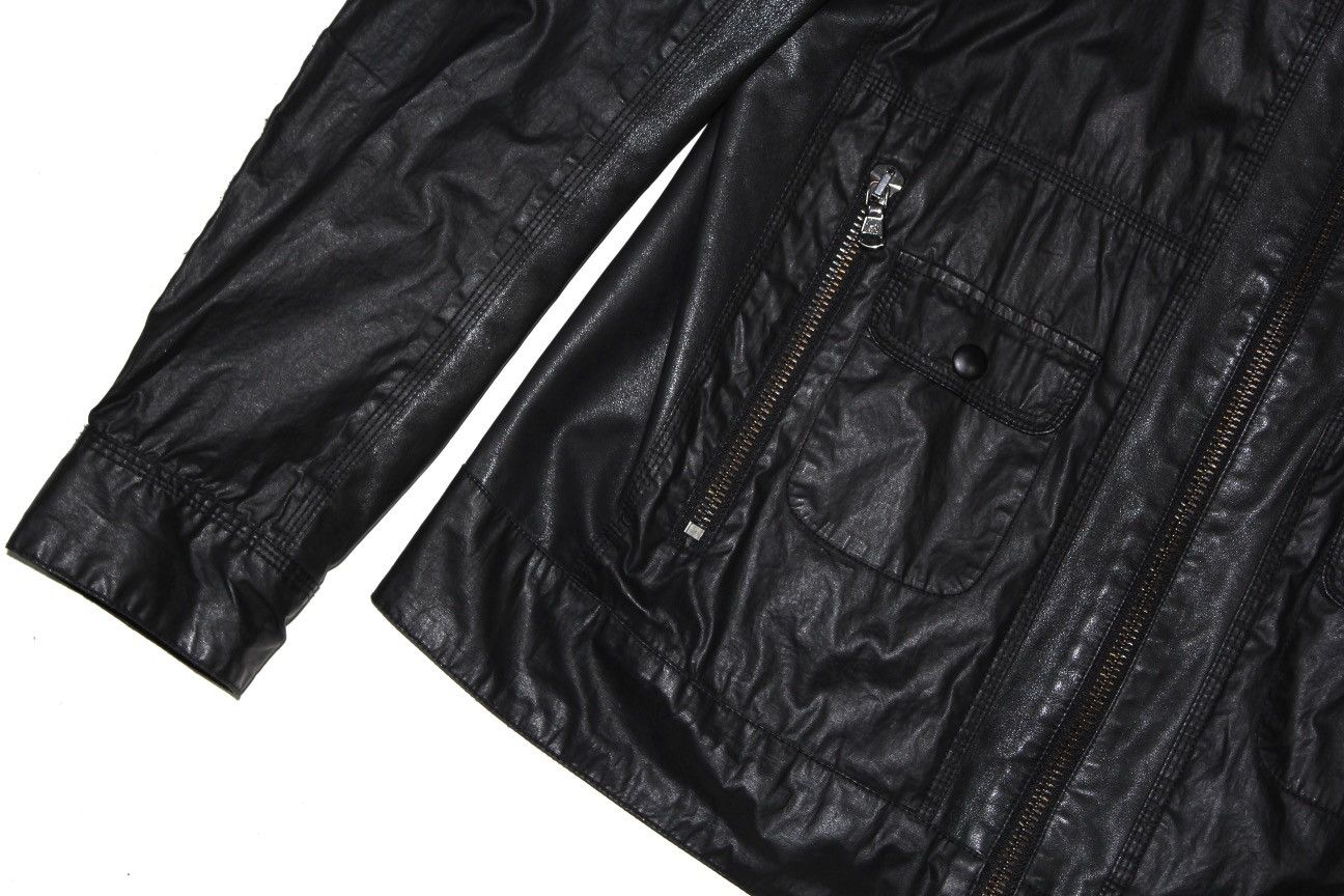 Pal Zileri Pal Zileri LAB black leather & nylon jacket Size US M / EU 48-50 / 2 - 4 Thumbnail