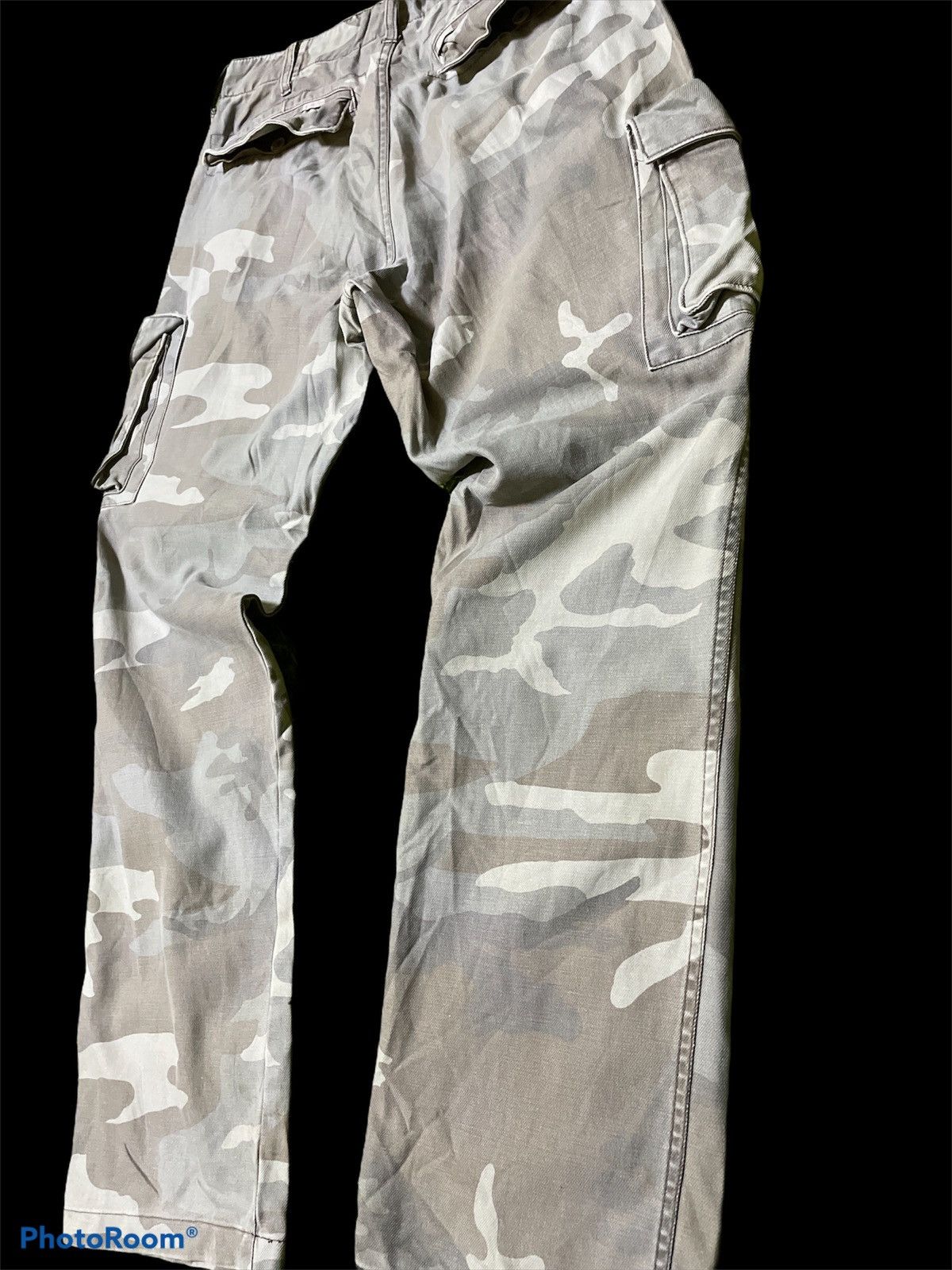Global Work × Japanese Brand Global work Cargo Pants Camo rare Size US 34 / EU 50 - 3 Thumbnail