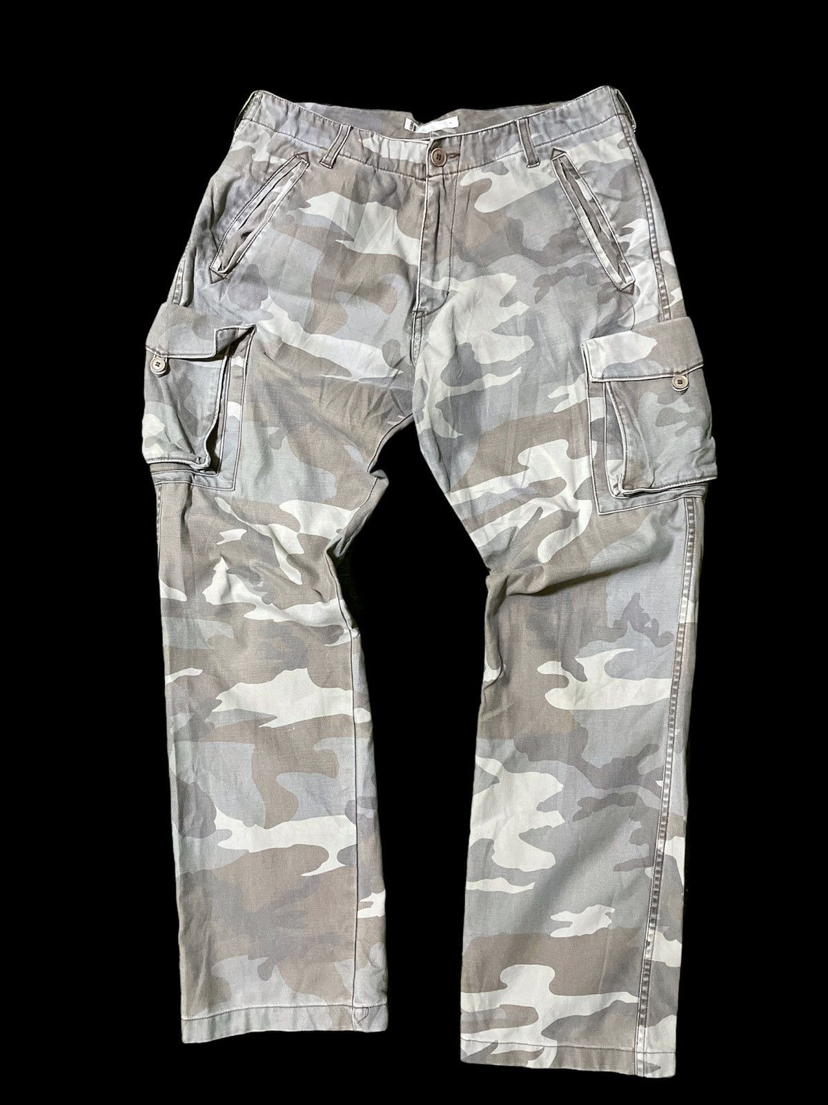 Global Work × Japanese Brand Global work Cargo Pants Camo rare Size US 34 / EU 50 - 1 Thumbnail