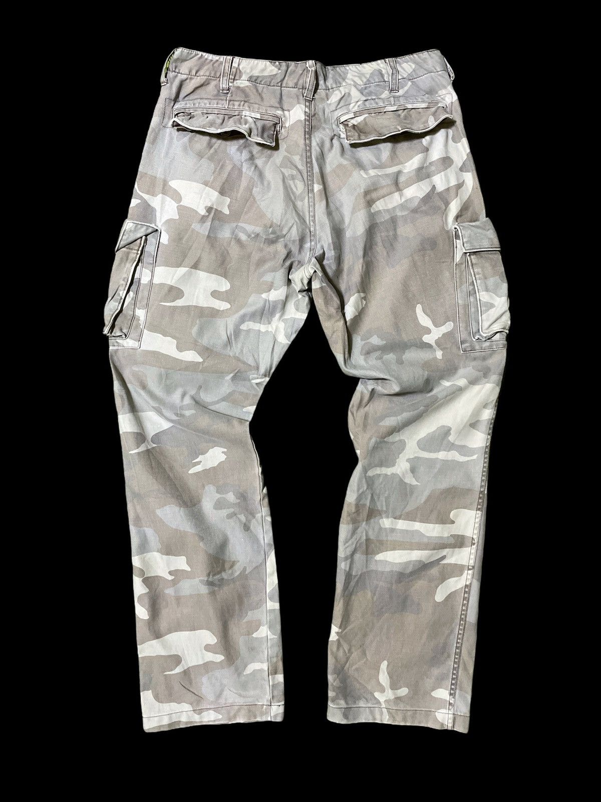 Global Work × Japanese Brand Global work Cargo Pants Camo rare Size US 34 / EU 50 - 2 Thumbnail