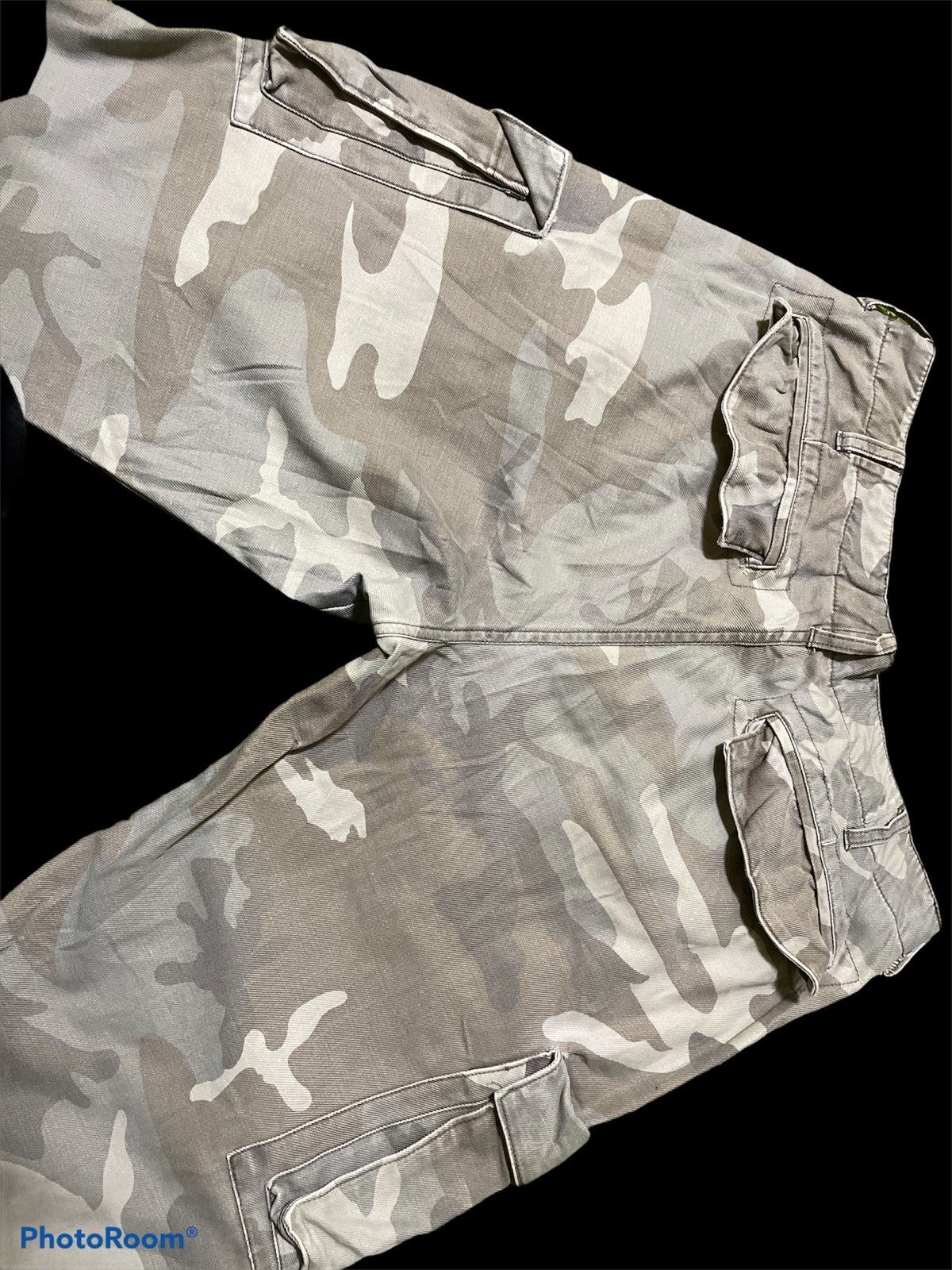 Global Work × Japanese Brand Global work Cargo Pants Camo rare Size US 34 / EU 50 - 4 Thumbnail