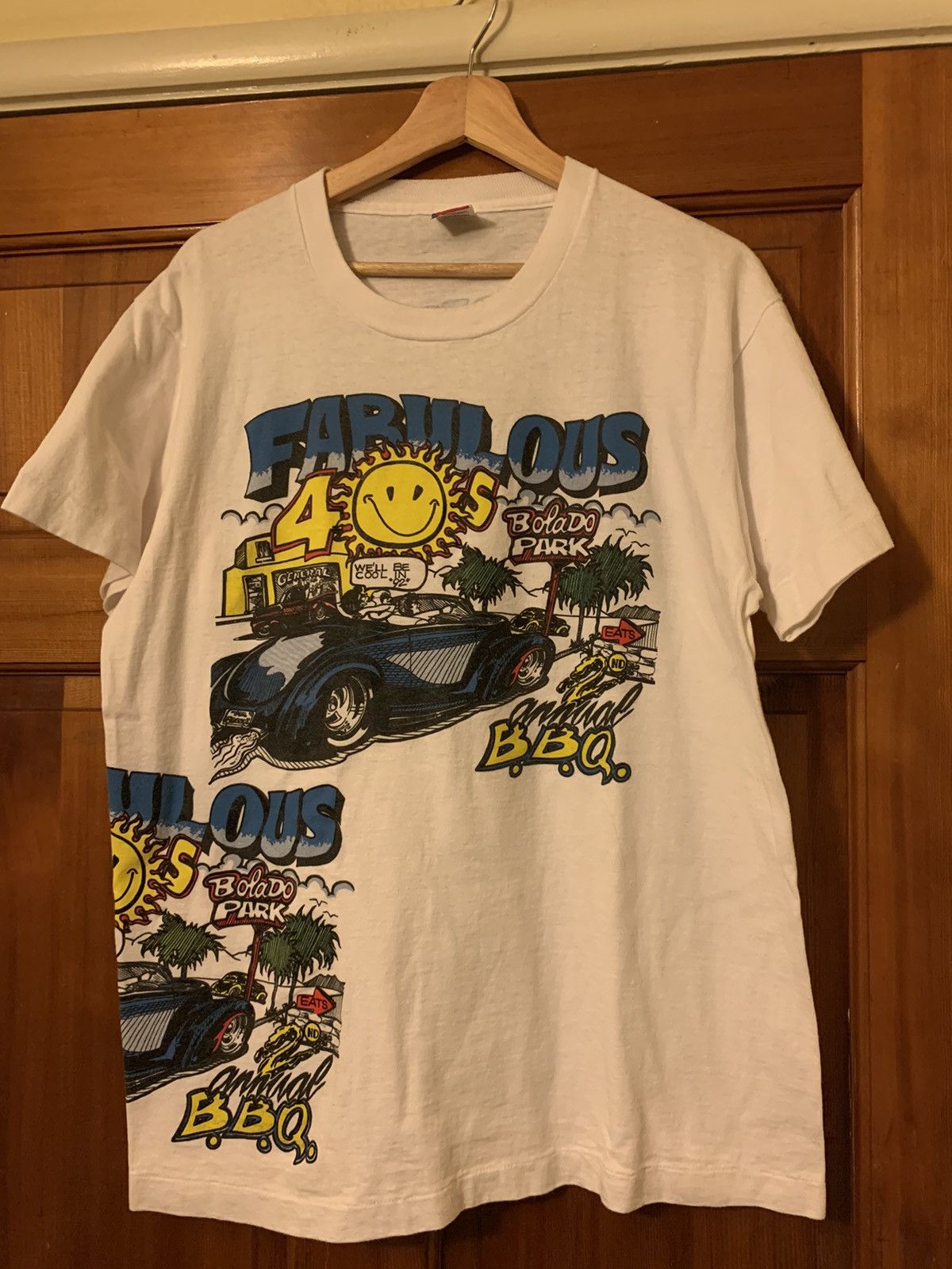 Other × Vintage *RARE* Vintage USA Made Fabulous 40’s Bolado Park Shirt - L Size US L / EU 52-54 / 3 - 1 Thumbnail