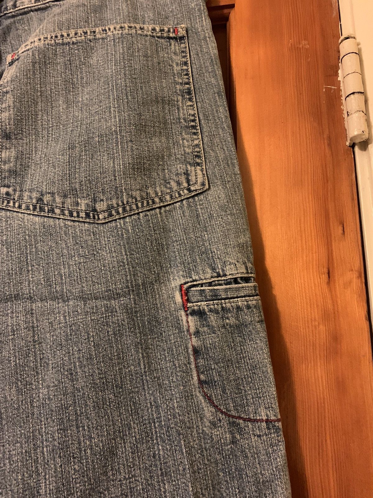 Tommy Hilfiger × Tommy Jeans × Vintage *RARE* Vintage Tommy Hilfiger Carpenter Denim Jeans -36 x 30 Size US 36 / EU 52 - 8 Thumbnail