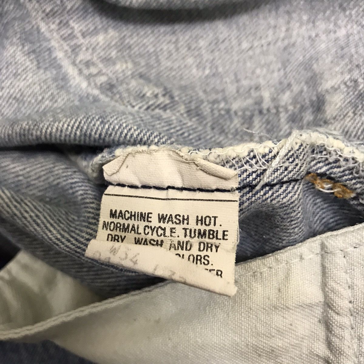 Levi's Vintage Levis 501 Mudwash Distressed Denim Jeans Size US 34 / EU 50 - 21 Thumbnail