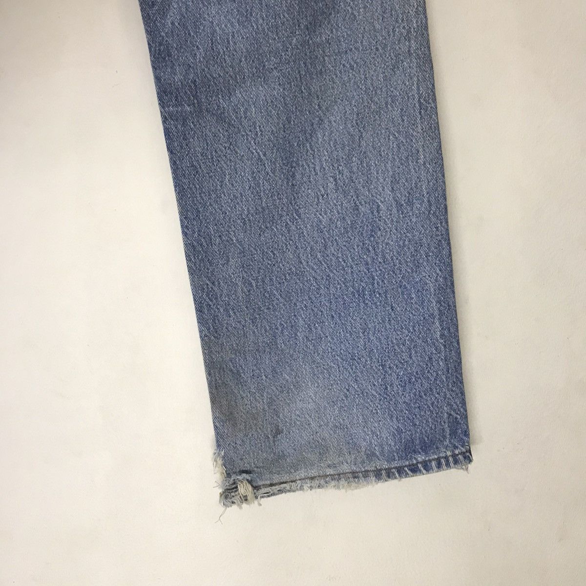 Levi's Vintage Levis 501 Mudwash Distressed Denim Jeans Size US 34 / EU 50 - 17 Thumbnail