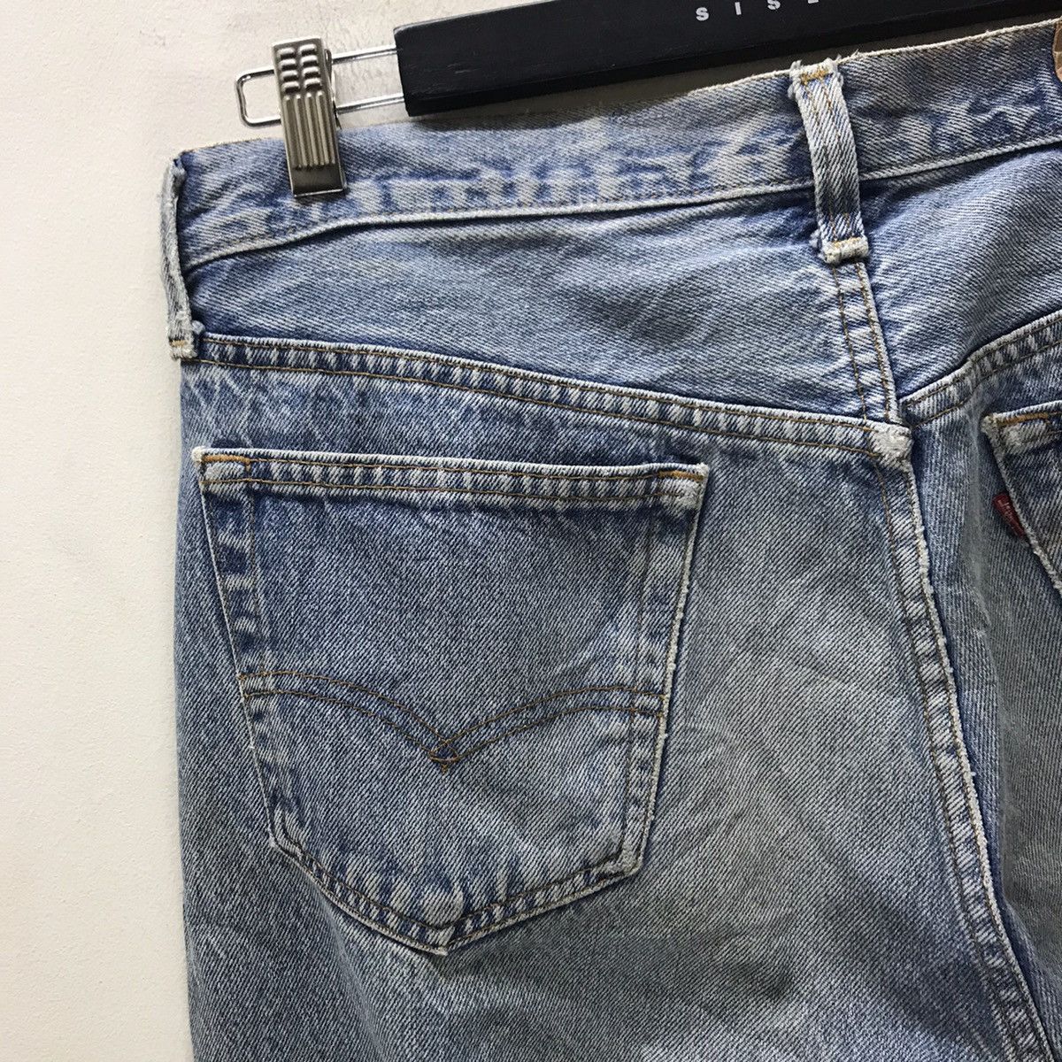 Levi's Vintage Levis 501 Mudwash Distressed Denim Jeans Size US 34 / EU 50 - 12 Thumbnail