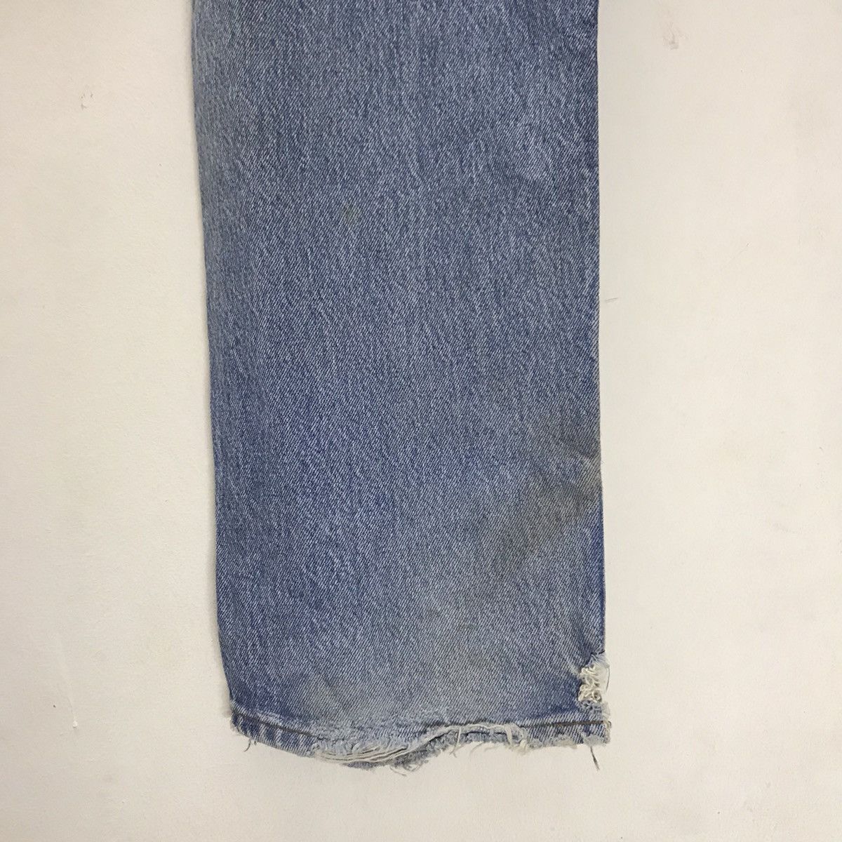 Levi's Vintage Levis 501 Mudwash Distressed Denim Jeans Size US 34 / EU 50 - 16 Thumbnail