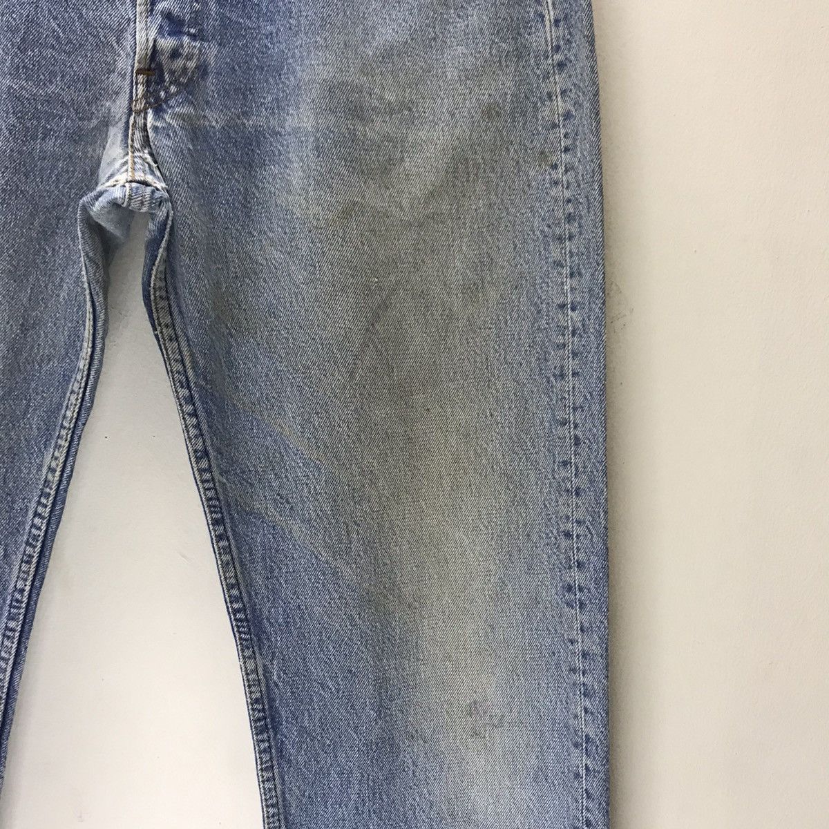 Levi's Vintage Levis 501 Mudwash Distressed Denim Jeans Size US 34 / EU 50 - 7 Thumbnail