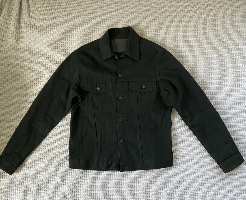 Naked & Famous Black Selvedge Denim Jacket | Grailed