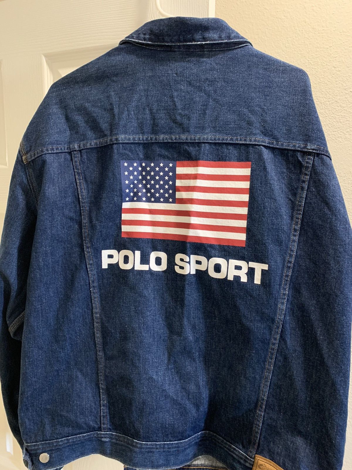Polo sport denim jacket hotsell