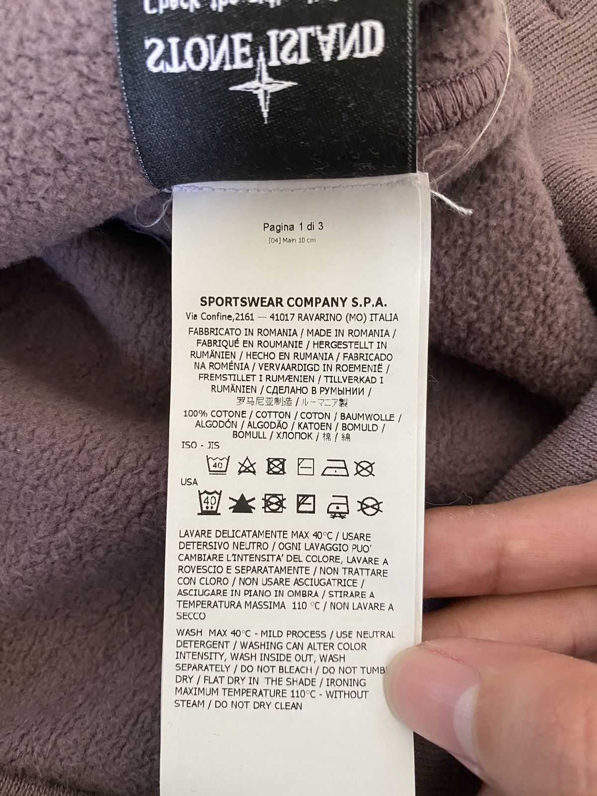 Stone Island Stone Island Patch Hoodie Size US M / EU 48-50 / 2 - 9 Thumbnail