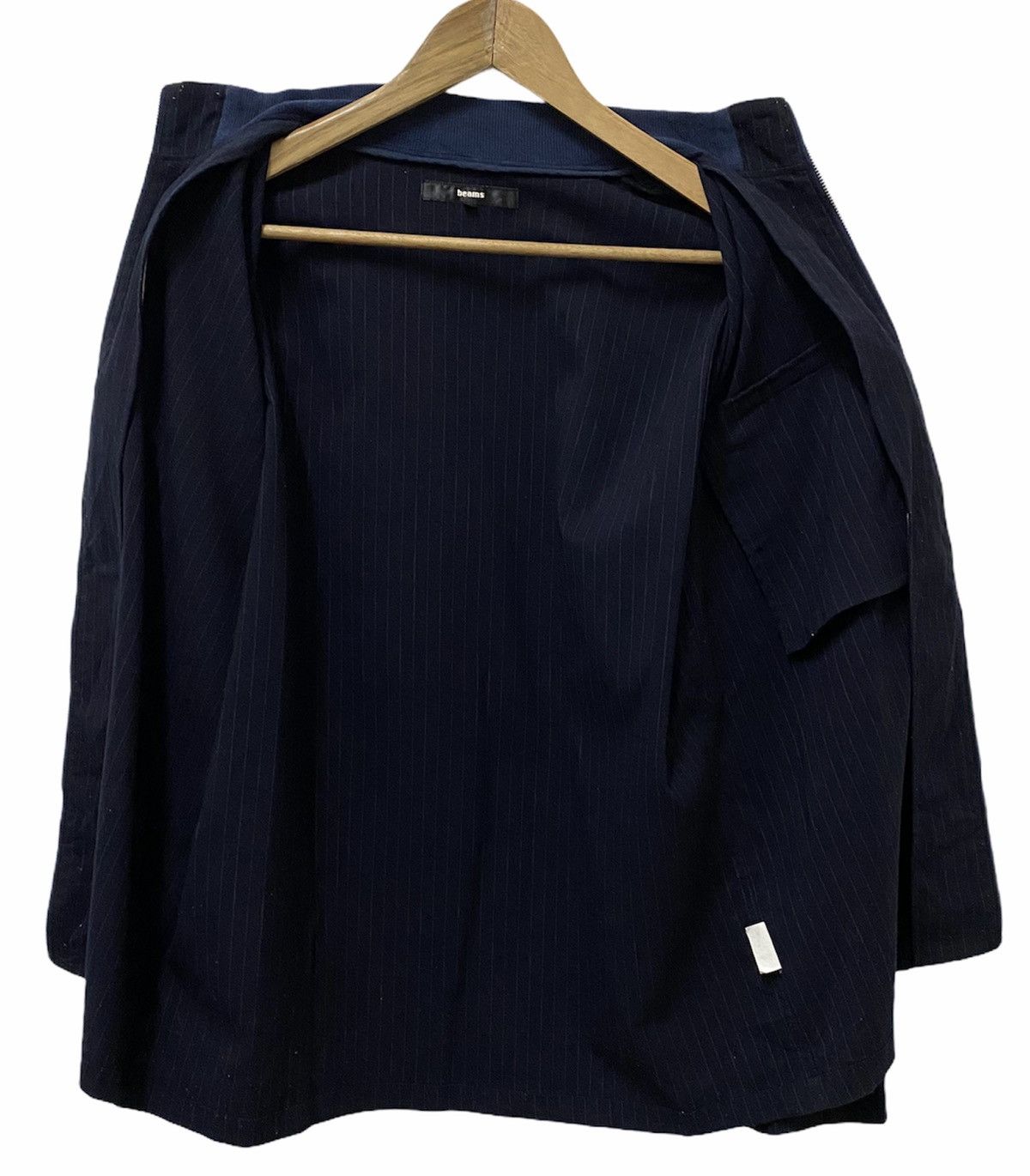 Beams Plus 🔥Iconic Vintage Beams Stripes Minimalist Zipper Jacket Size US M / EU 48-50 / 2 - 4 Thumbnail