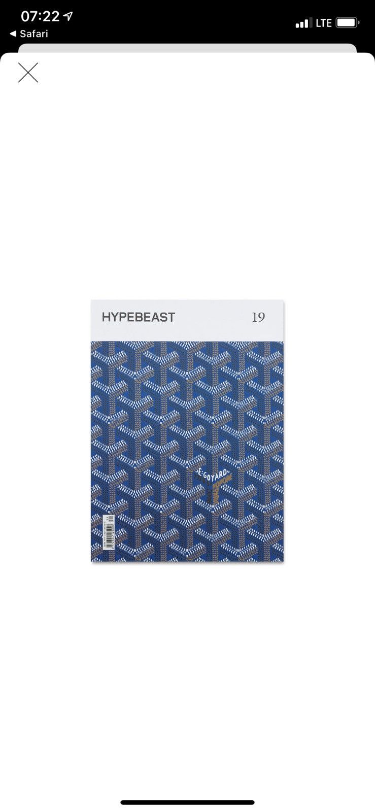 Hypebeast goyard 2024