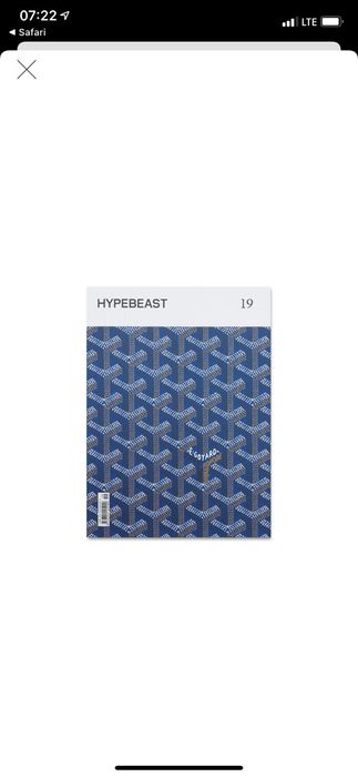 Hypebeast goyard magazine sale