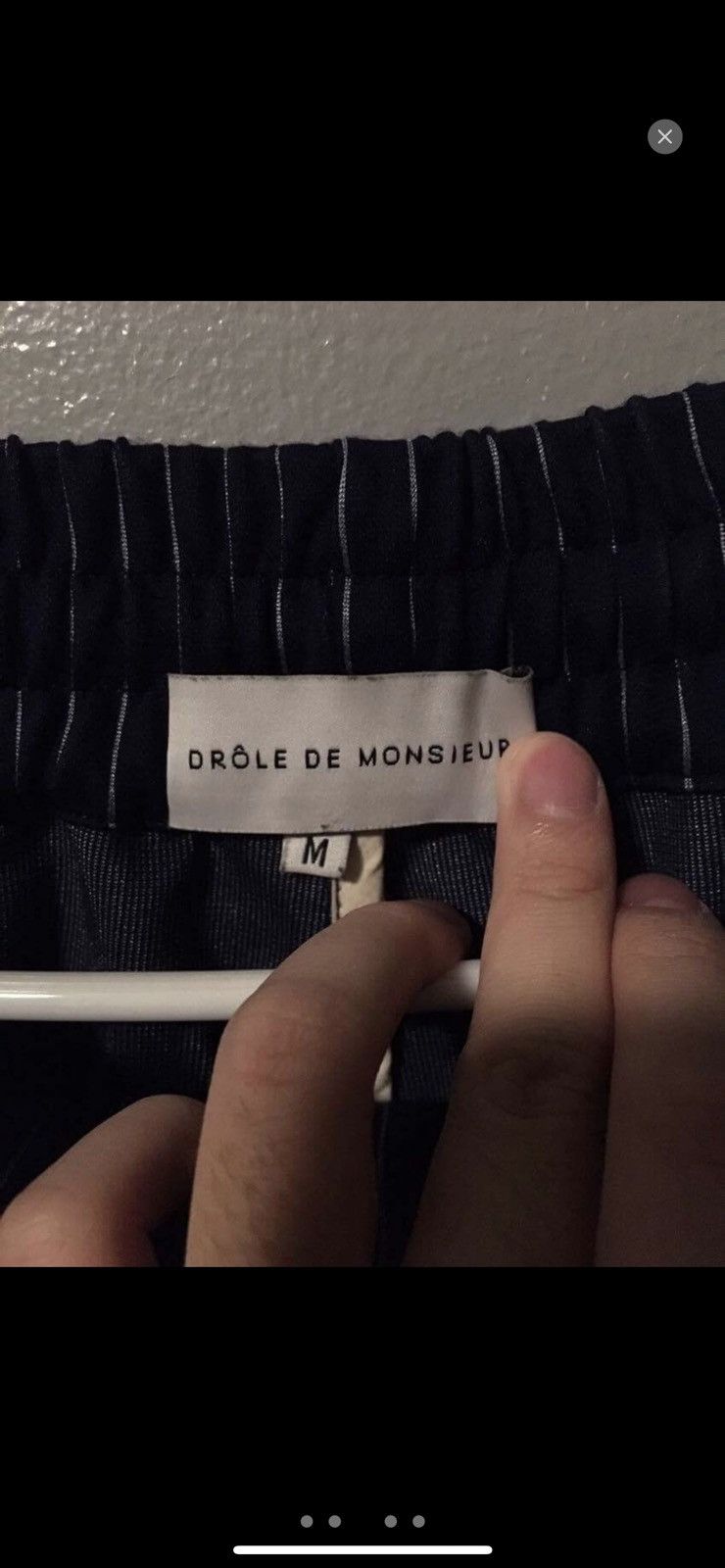 Drole De Monsieur Oversized Hakone Two piece, premium pinstripe Size US M / EU 48-50 / 2 - 7 Thumbnail