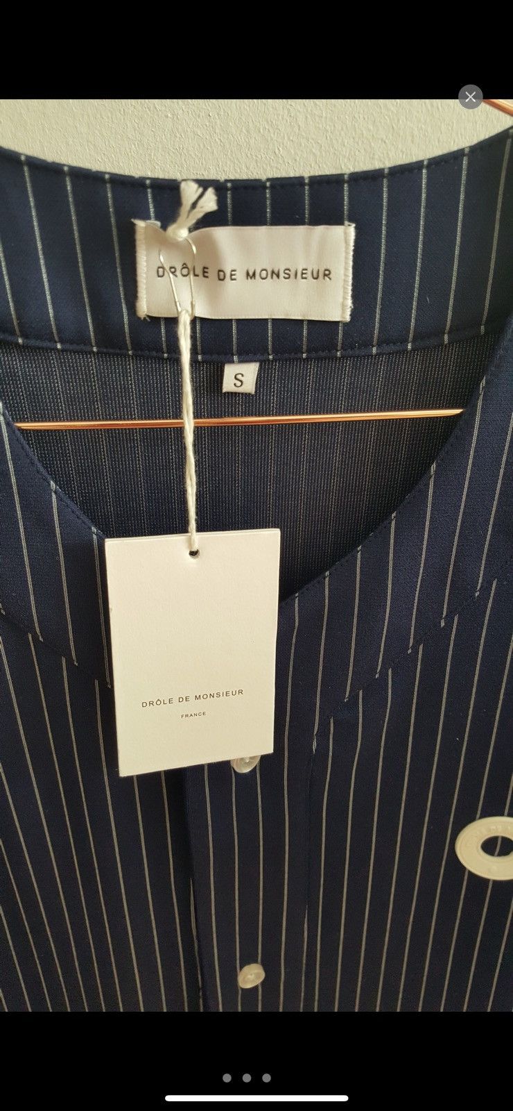 Drole De Monsieur Oversized Hakone Two piece, premium pinstripe Size US M / EU 48-50 / 2 - 5 Thumbnail