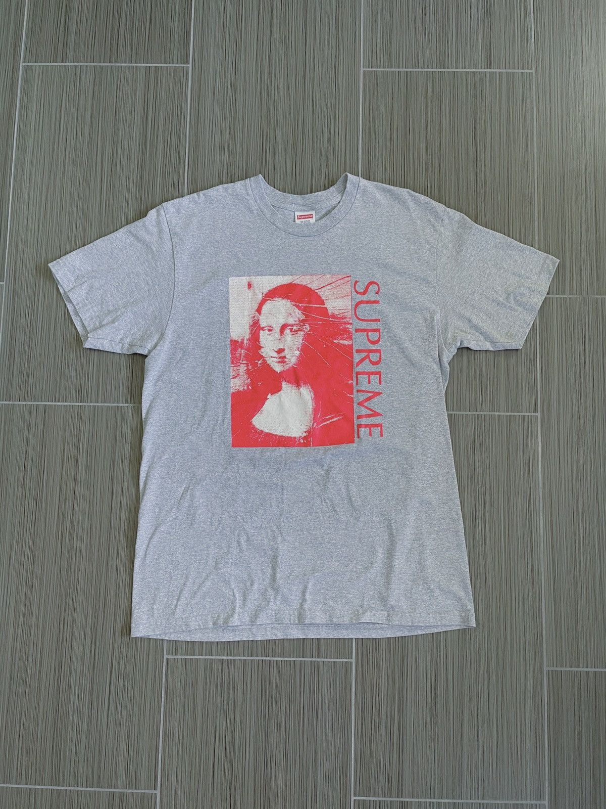 その他 wrongwroks Mona Lisa Ripped Off supreme Wrongwroks SUPREME MONA LISA RIPPED TEE | Grailed