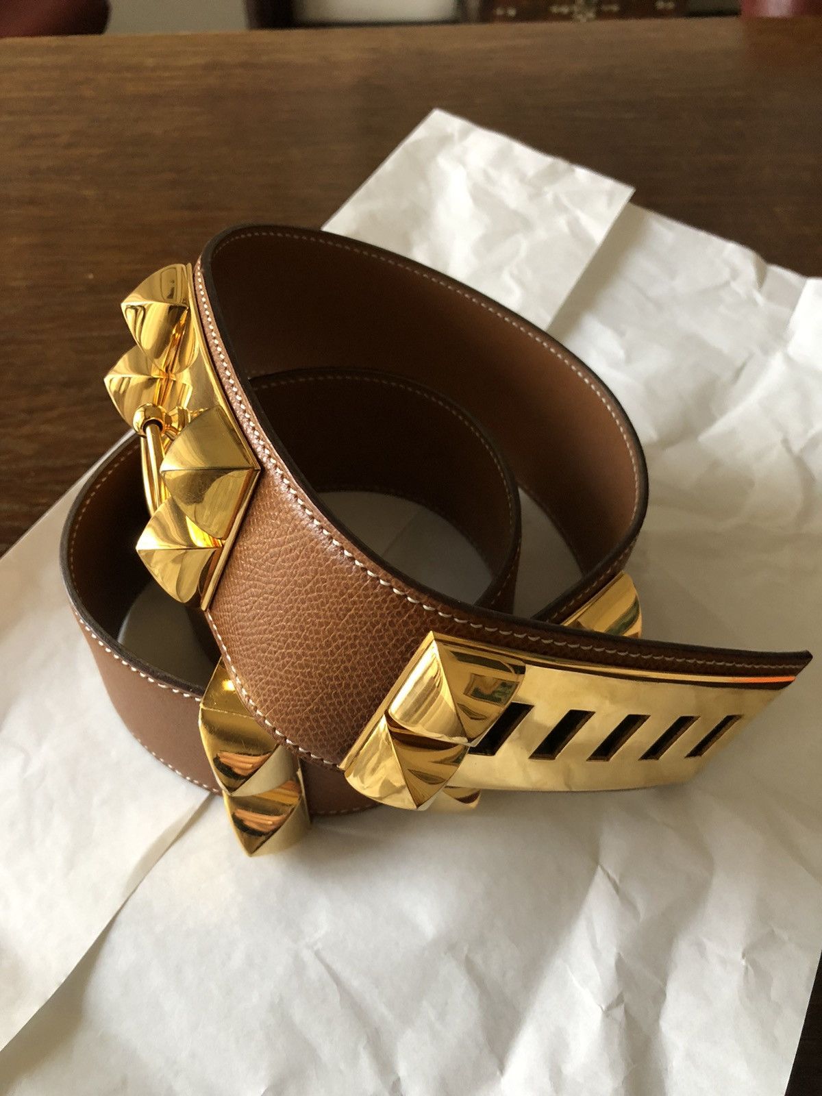 Hermes Hermès collier de chien belt original 90 cm Size ONE SIZE - 7 Thumbnail