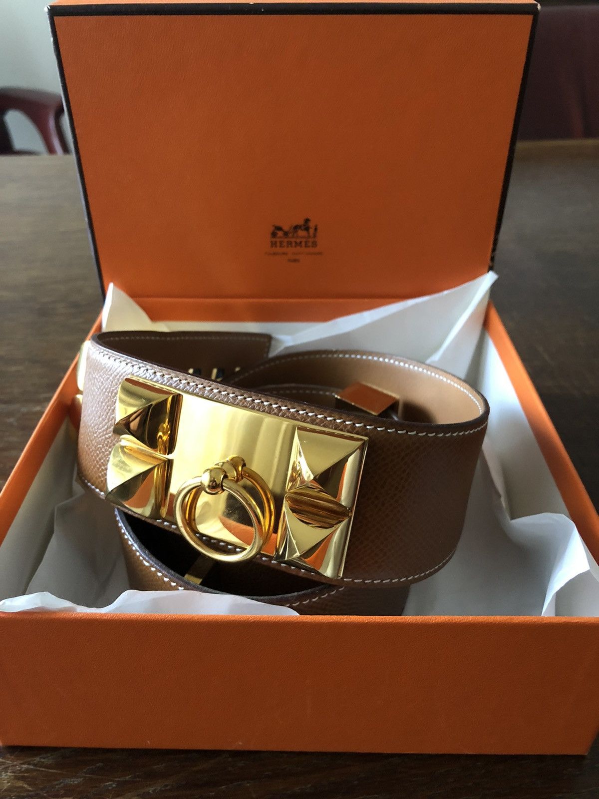 Hermes Hermès collier de chien belt original 90 cm Size ONE SIZE - 1 Thumbnail