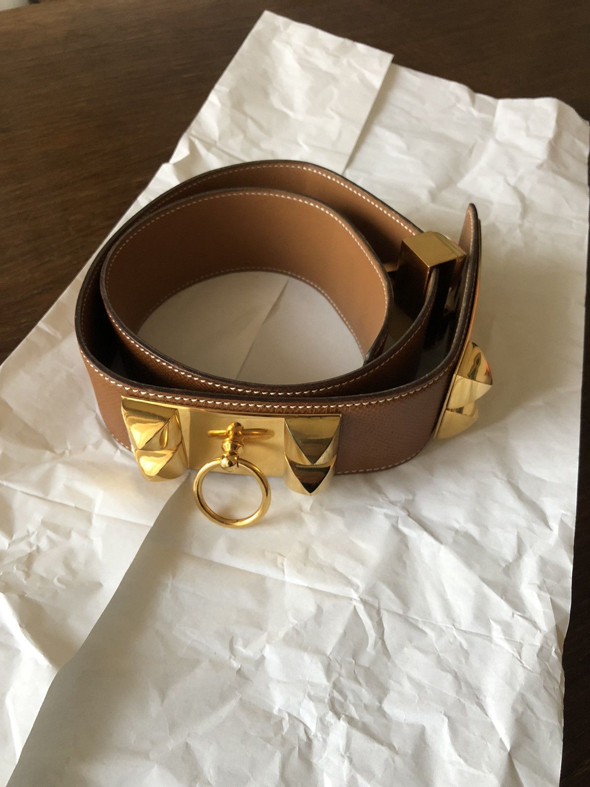 Hermes Hermès collier de chien belt original 90 cm Size ONE SIZE - 8 Thumbnail