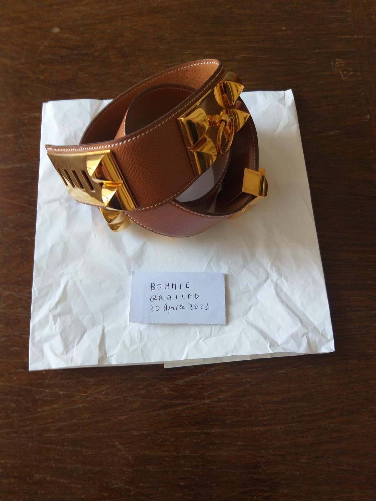 Hermes Hermès collier de chien belt original 90 cm Size ONE SIZE - 9 Thumbnail