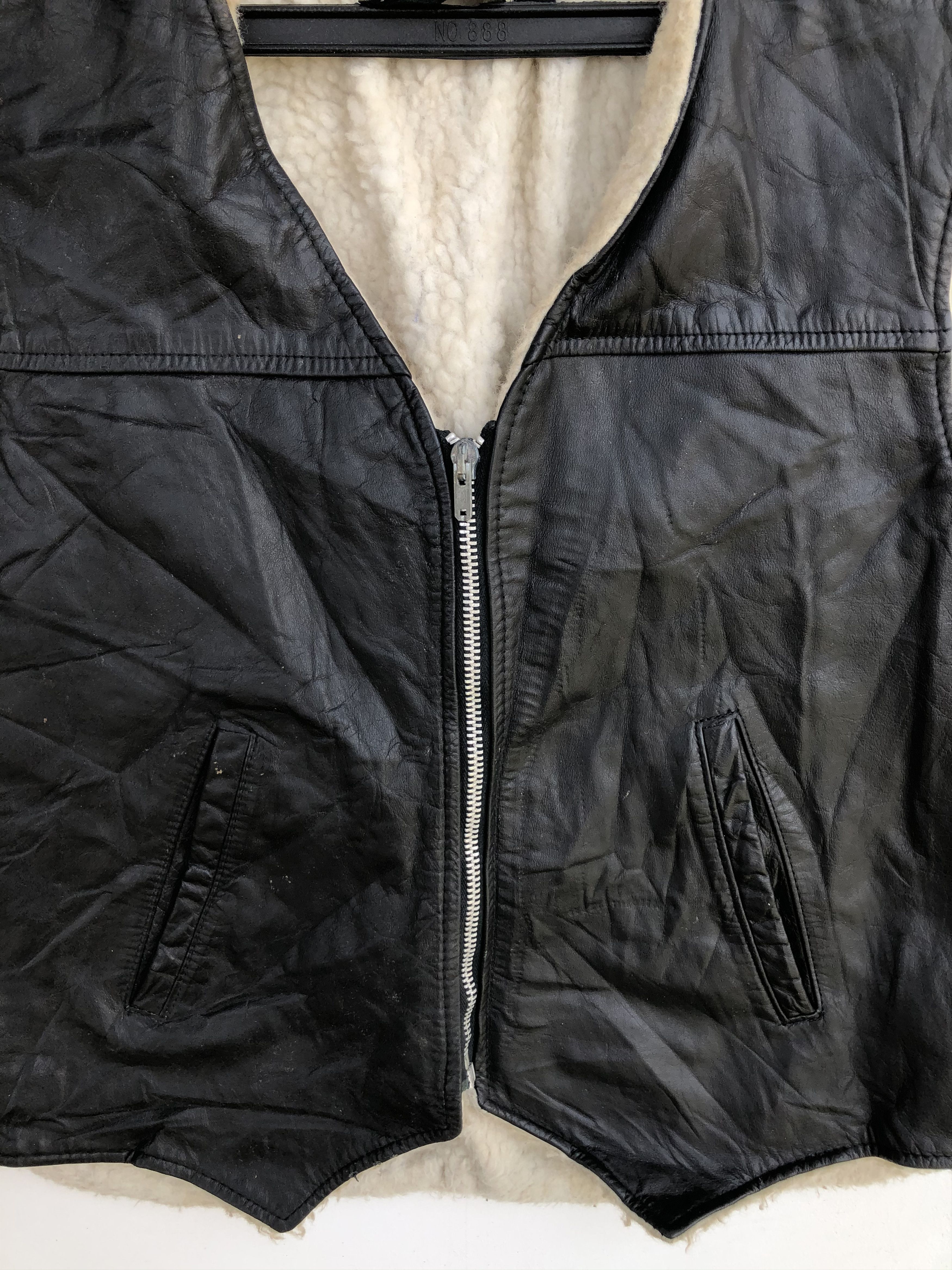 Harley Davidson × Vintage VINTAGE HARLEY DAVIDSON LEATHER VEST Size US M / EU 48-50 / 2 - 4 Thumbnail