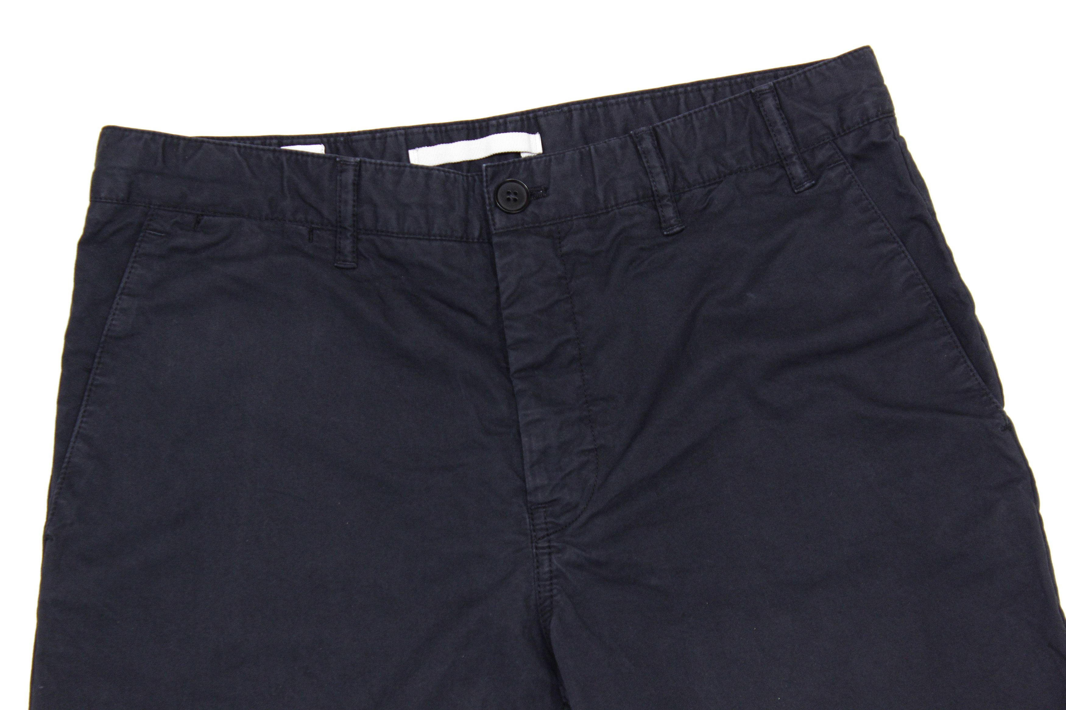 Norse Projects Logo Navy Shorts Size US 31 - 3 Thumbnail