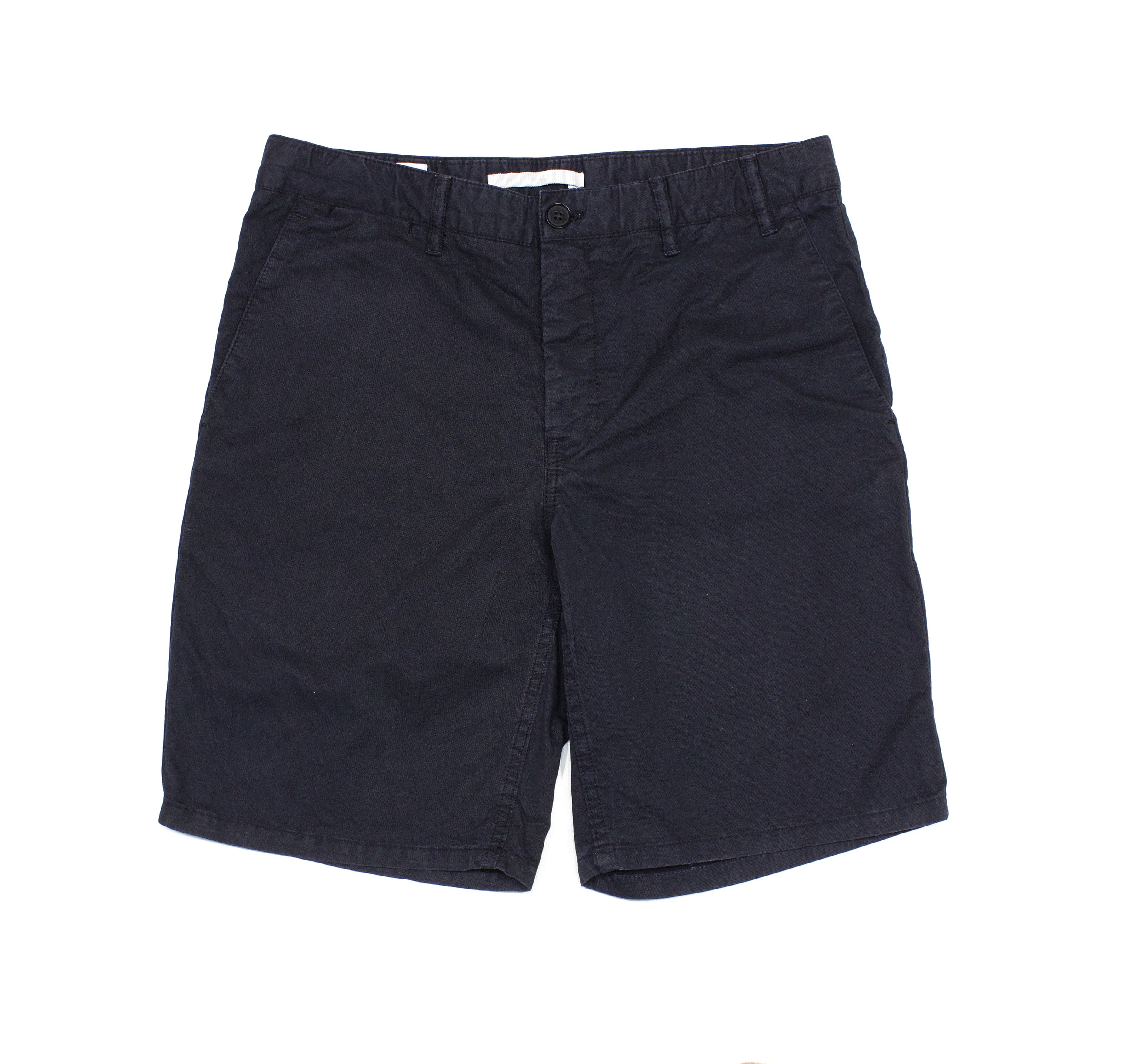 Norse Projects Logo Navy Shorts Size US 31 - 1 Thumbnail