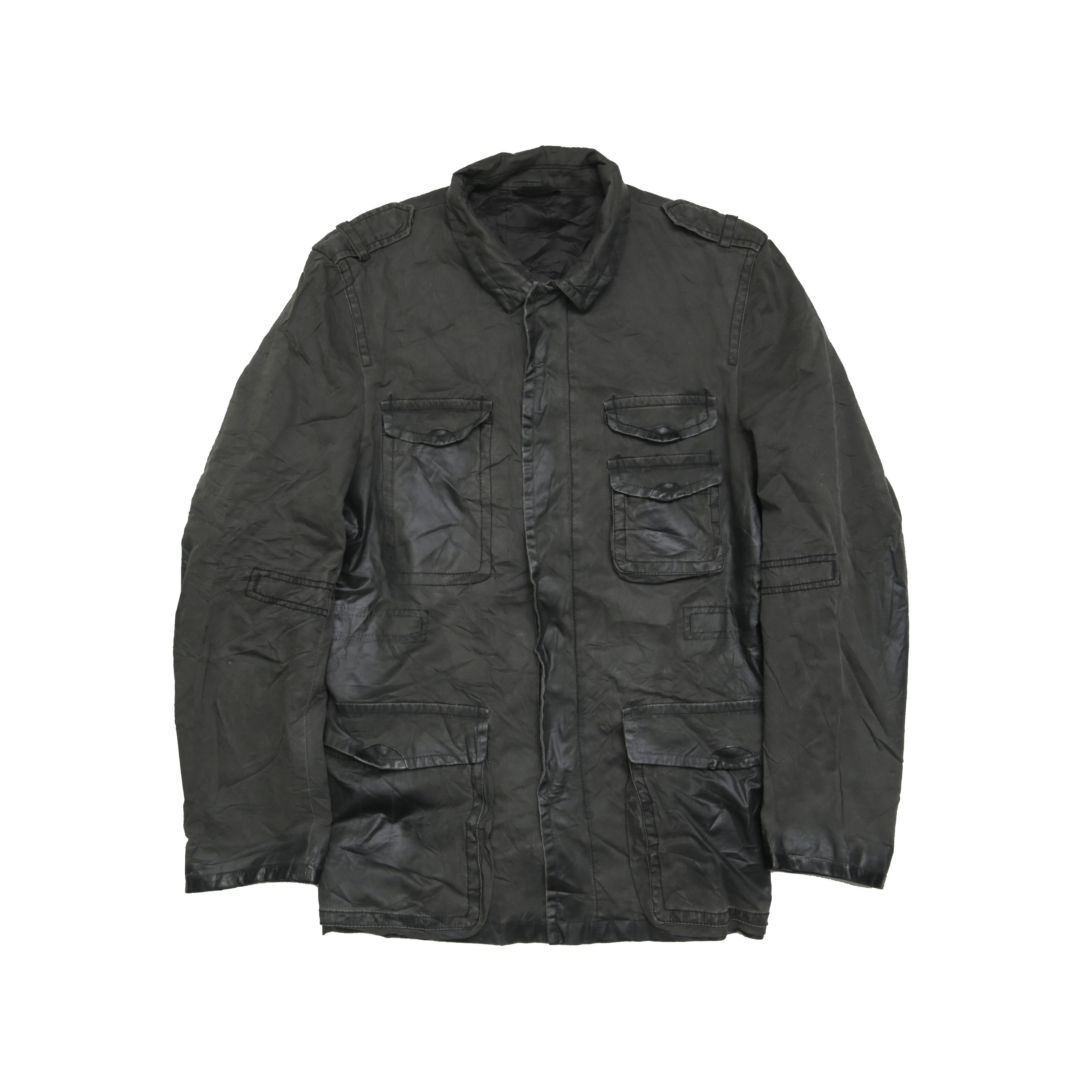 Neil Barrett NYLON MILITARY MODS COAT Neil Barrett Oversized Coat