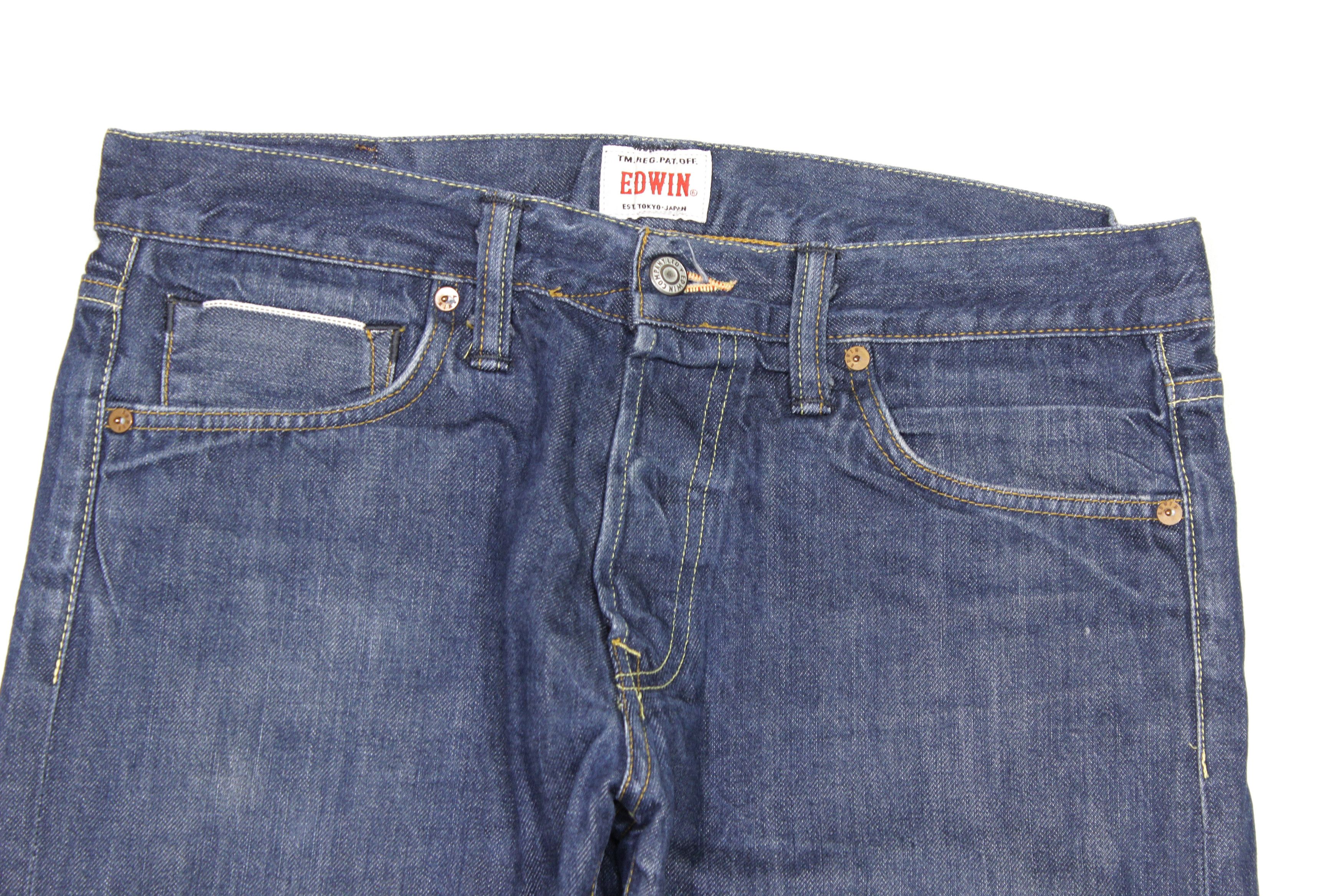 Edwin Selvedge ED-67 Regular Denim Size US 32 / EU 48 - 4 Thumbnail