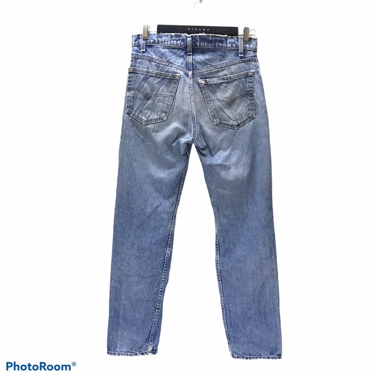 Levi's Vintage 80s Levis 505 Distressed Jeans Made in USA Size US 32 / EU 48 - 2 Thumbnail