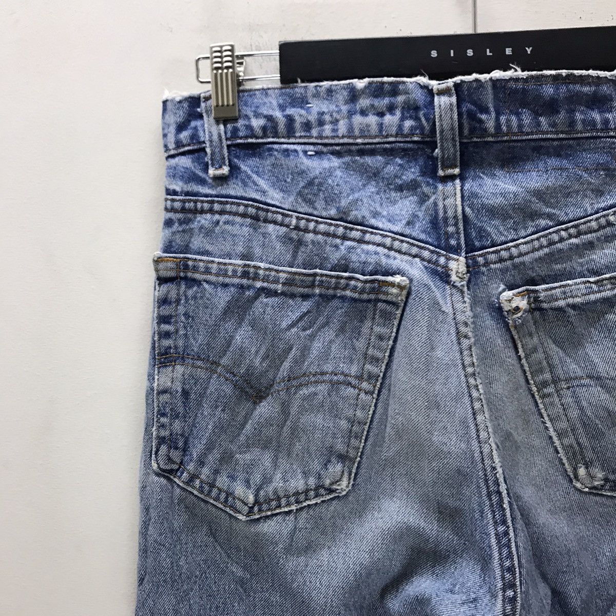 Levi's Vintage 80s Levis 505 Distressed Jeans Made in USA Size US 32 / EU 48 - 11 Thumbnail