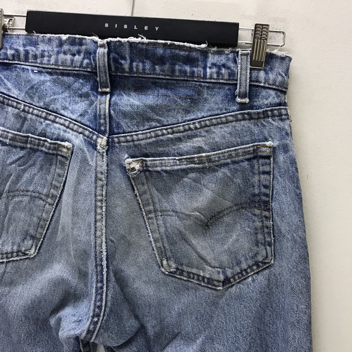 Levi's Vintage 80s Levis 505 Distressed Jeans Made in USA Size US 32 / EU 48 - 12 Thumbnail